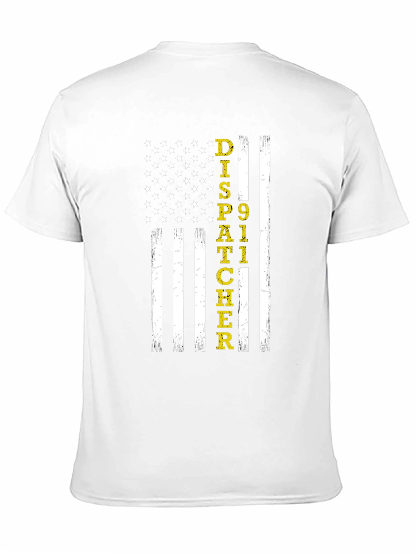 Dispatcher 911 American Flag Graphic Tee