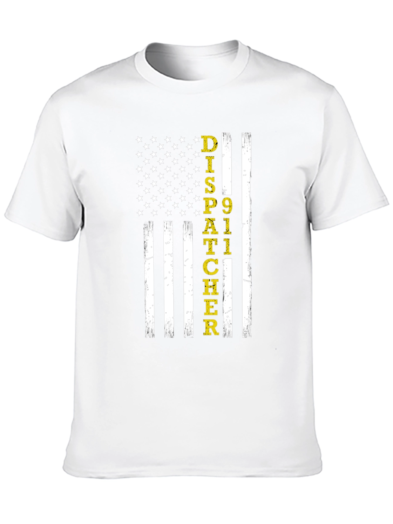 Dispatcher 911 American Flag Graphic Tee