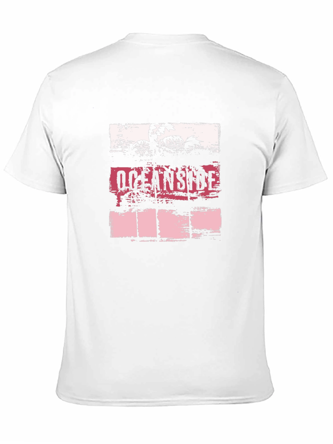 Oceanside Palms Graphic Tee - Classic Beach Style