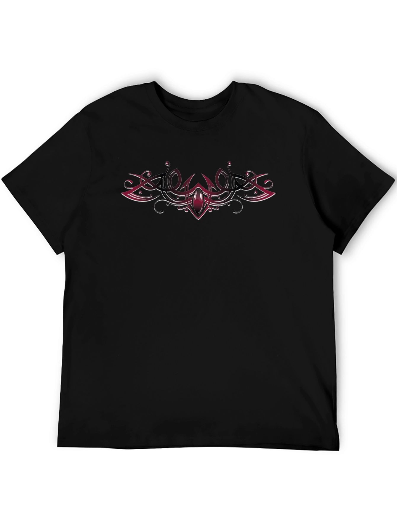 Emblem Graphic Black T-Shirt