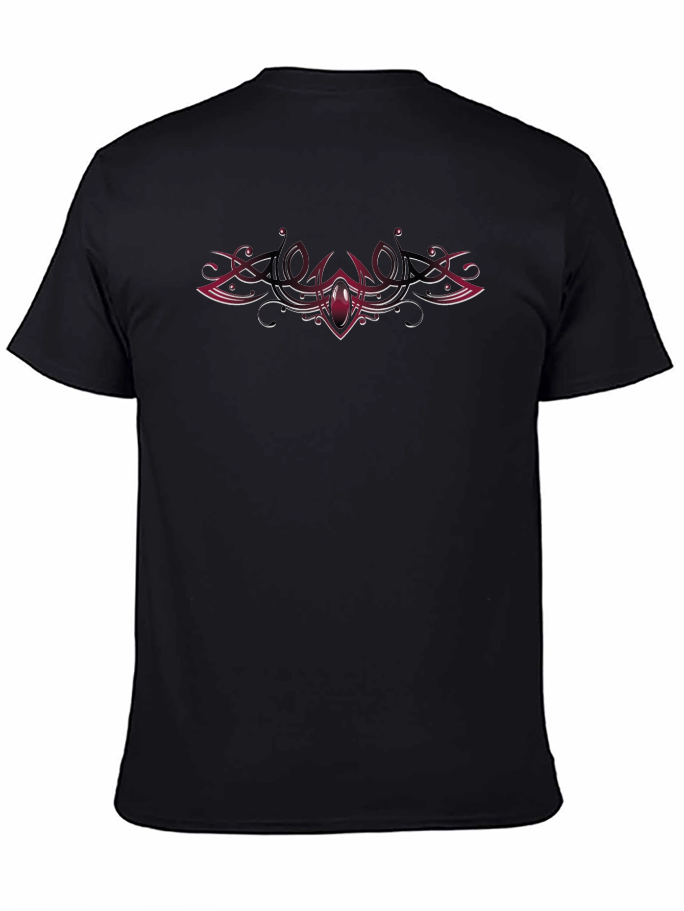 Emblem Graphic Black T-Shirt