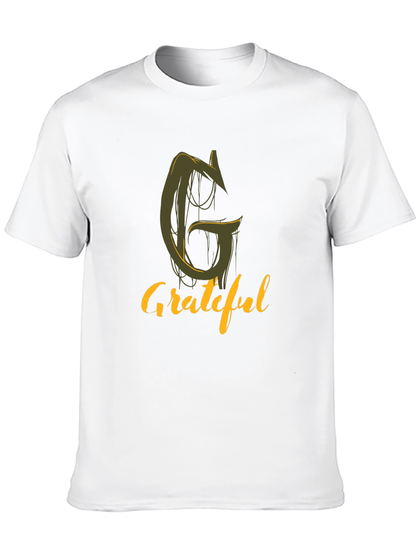 Grateful Graphic Tee - Stylish Black T-Shirt