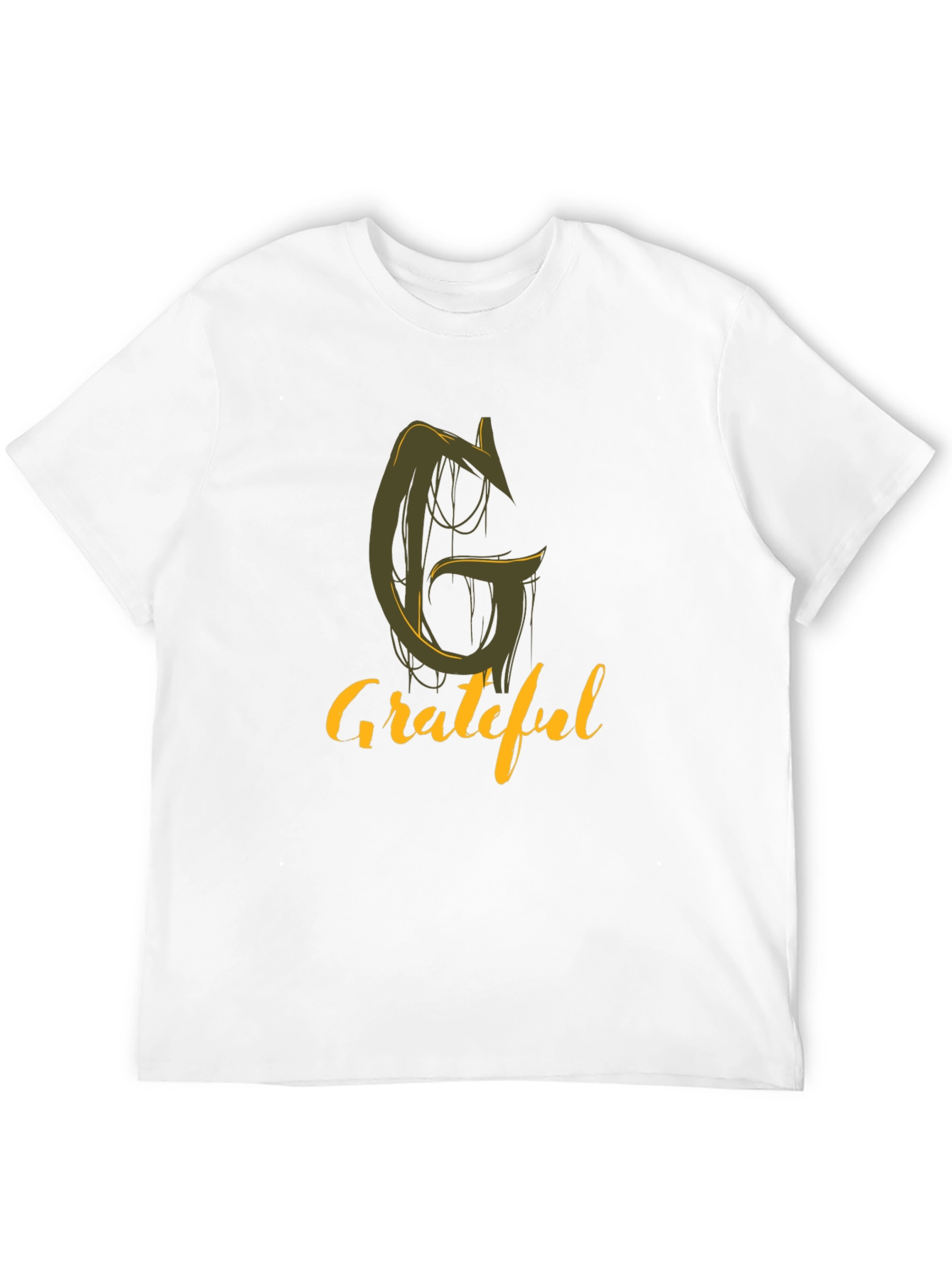 Grateful Graphic Tee - Stylish Black T-Shirt
