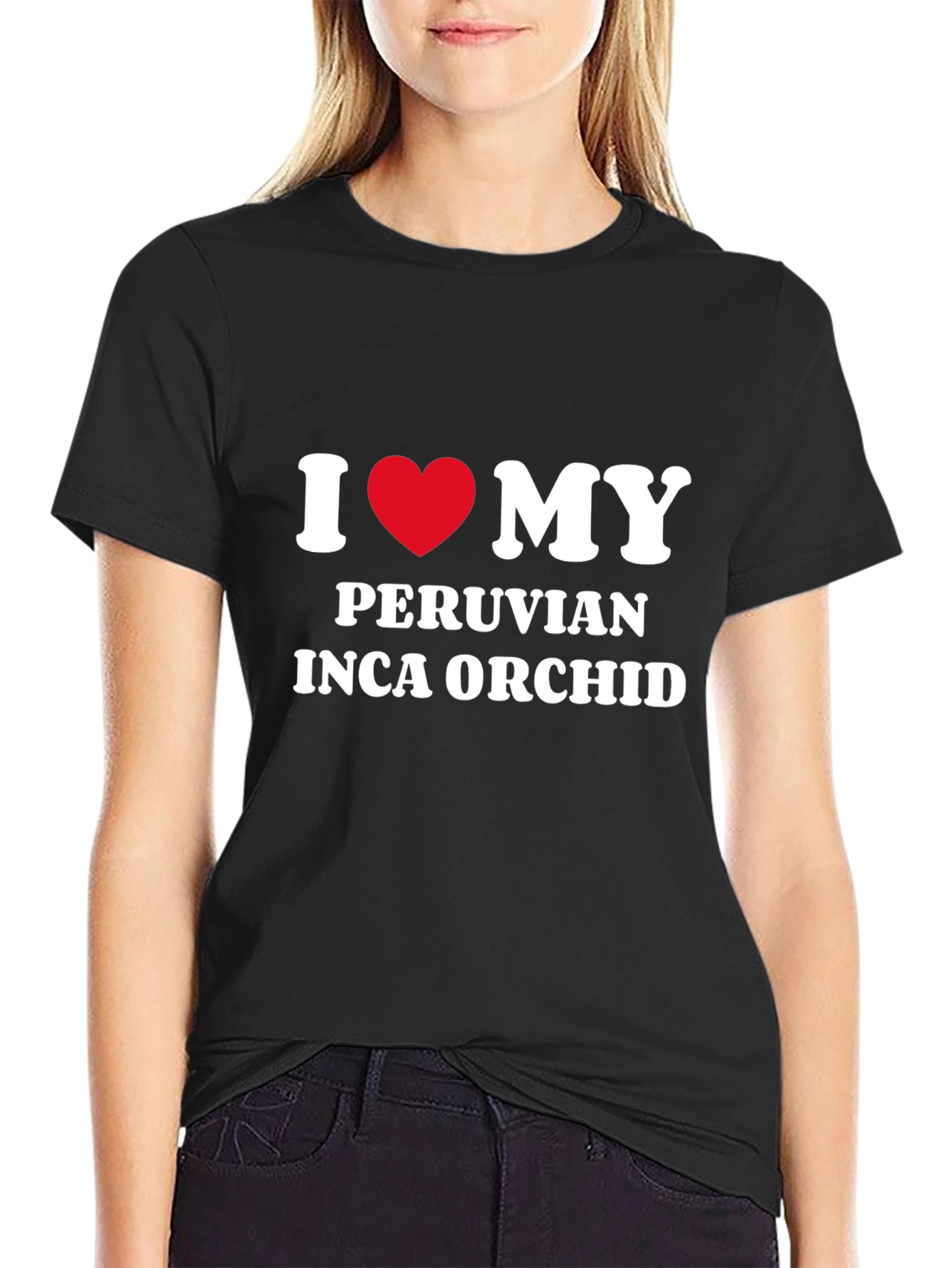 I Heart My Peruvian Inca Orchid T-Shirt