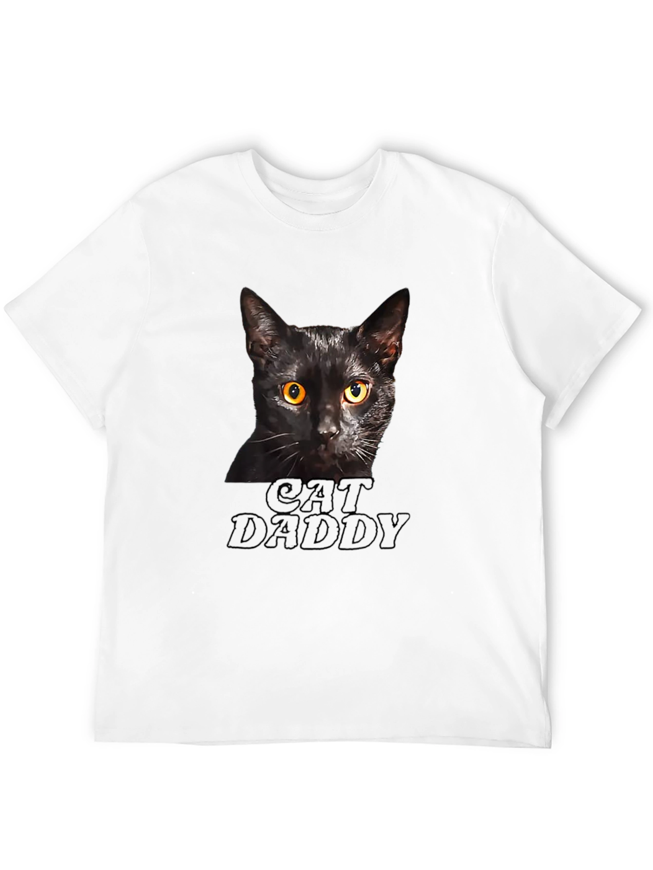 Cat Daddy T-Shirt - Black Cat Lover Tee