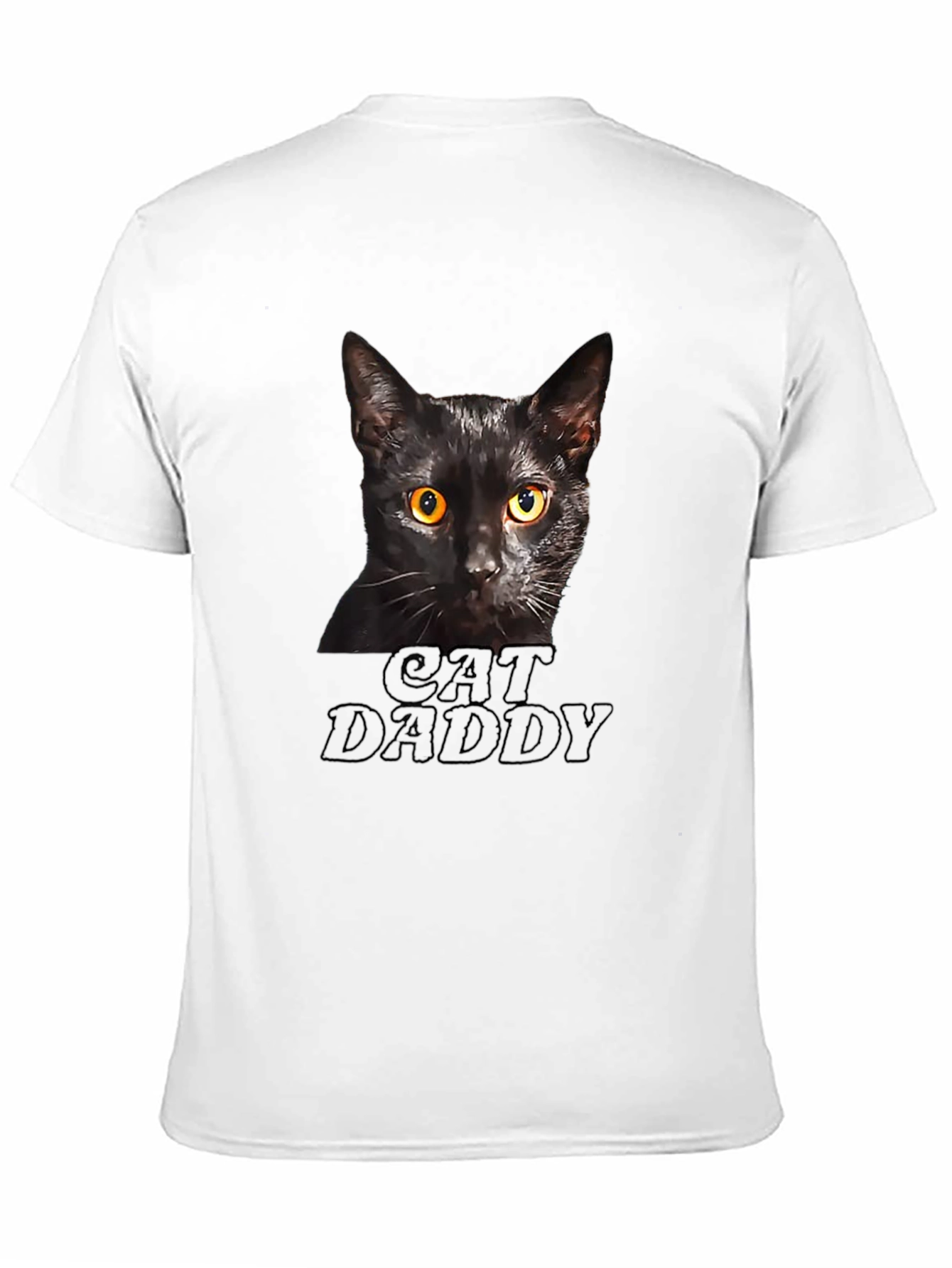 Cat Daddy T-Shirt - Black Cat Lover Tee