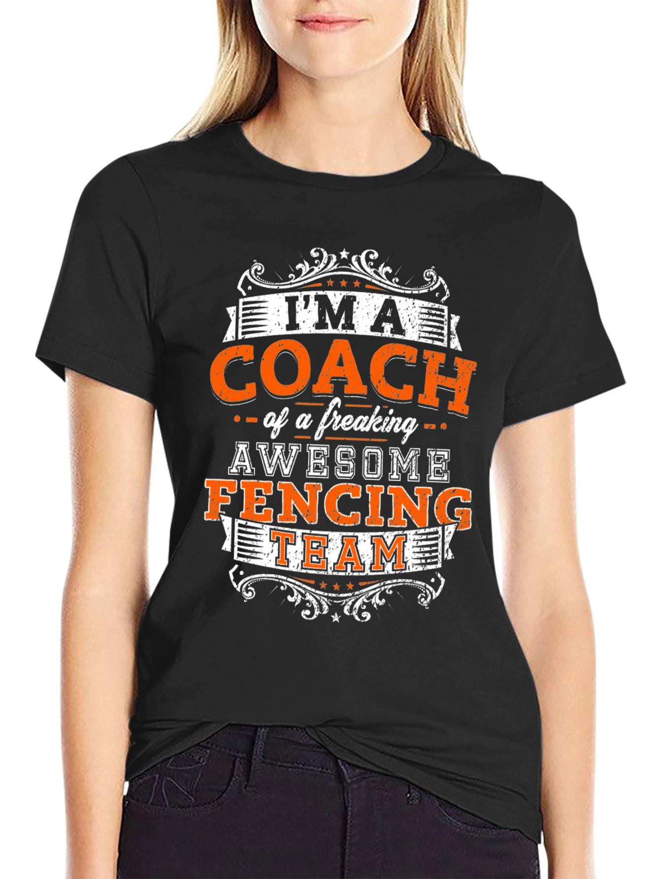 Awesome Fencing Coach T-Shirt