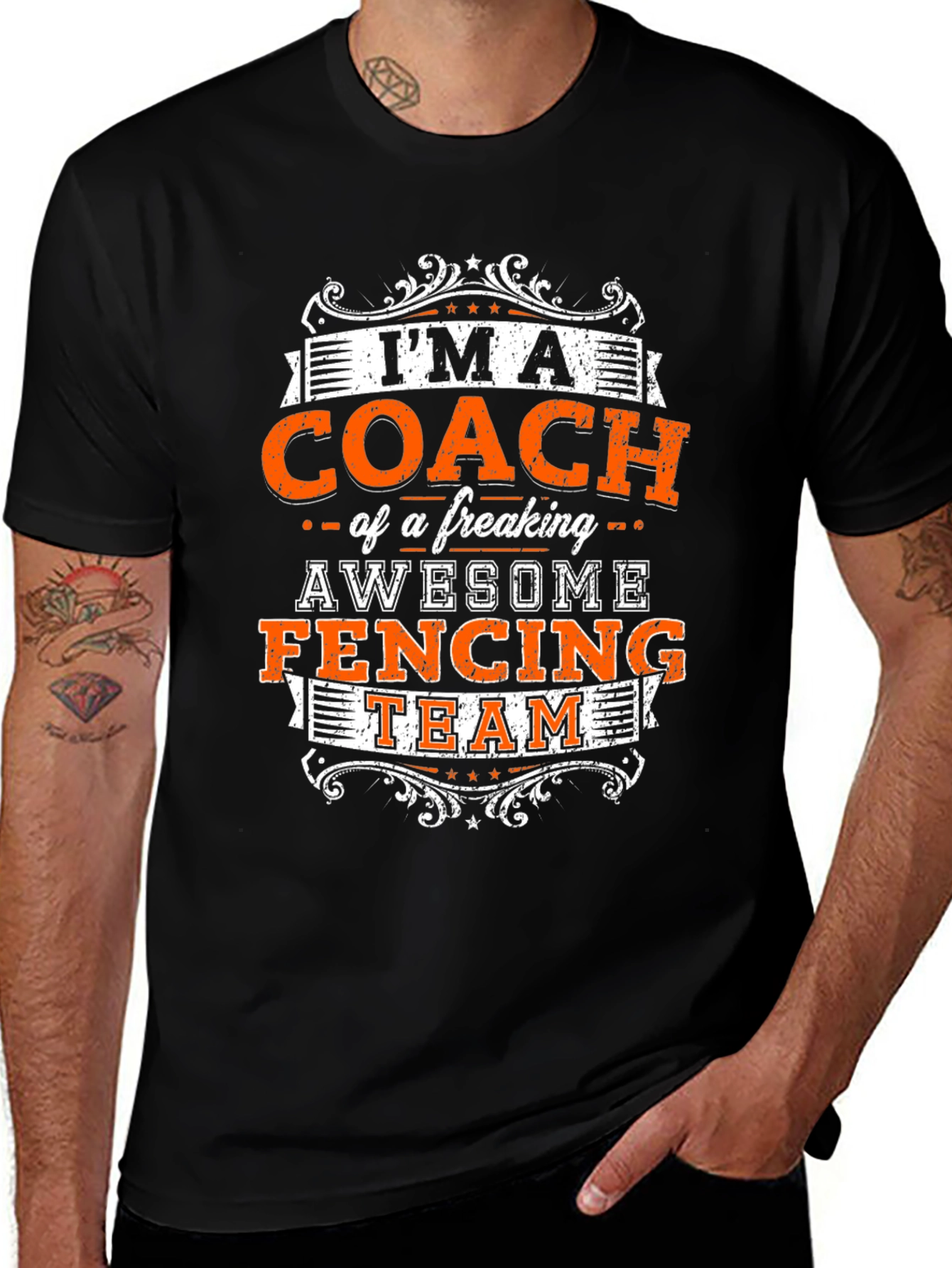 Awesome Fencing Coach T-Shirt