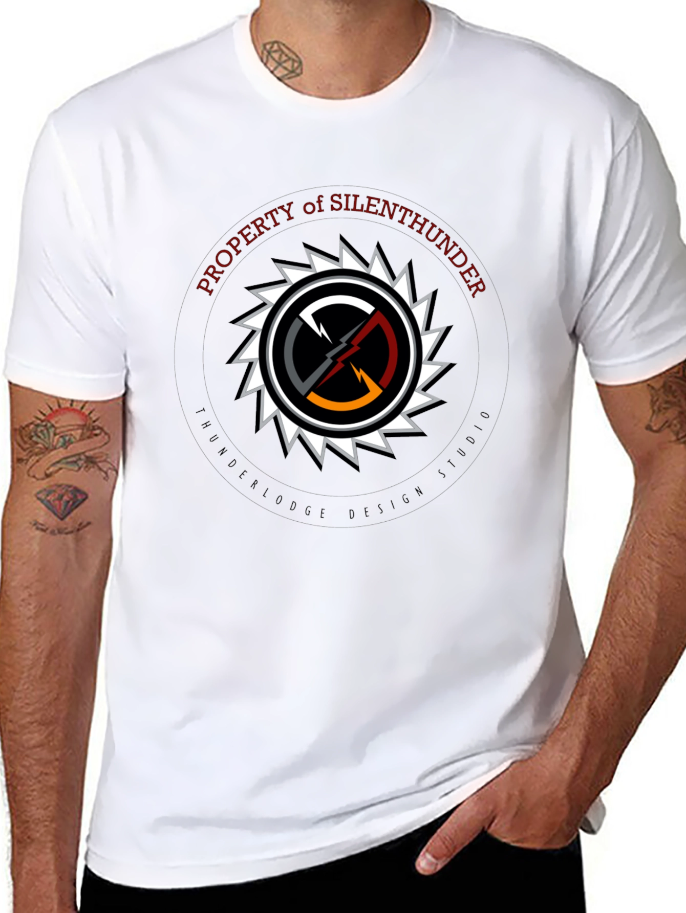 Property of Silent Thunder Graphic Tee