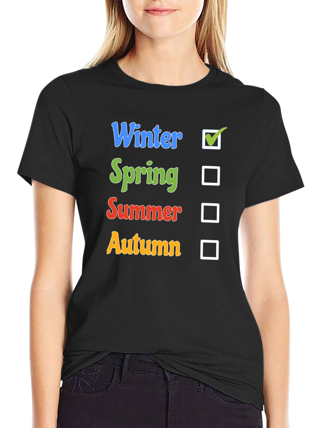 Seasons T-Shirt: Winter Spring Summer Autumn