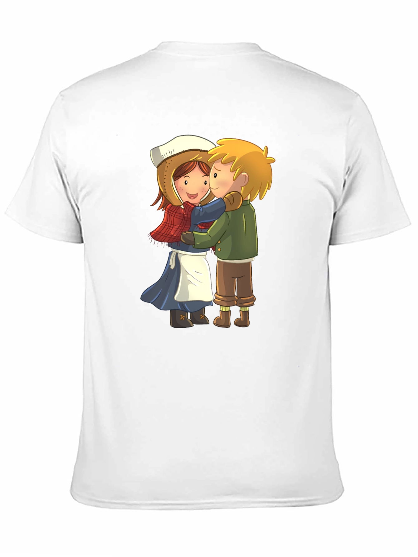 Cartoon Hug Graphic Tee
