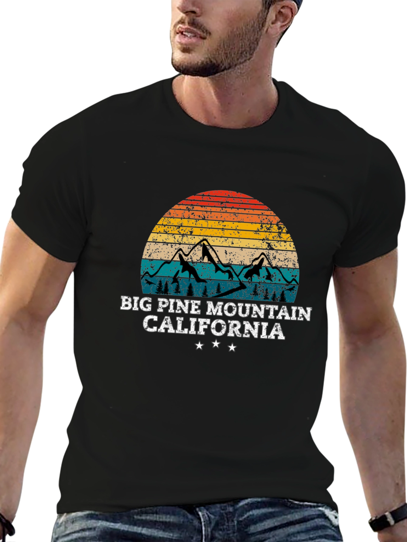 Big Pine Mountain Retro Graphic Tee