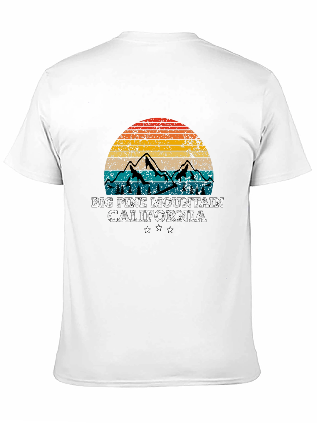 Big Pine Mountain Retro Graphic Tee