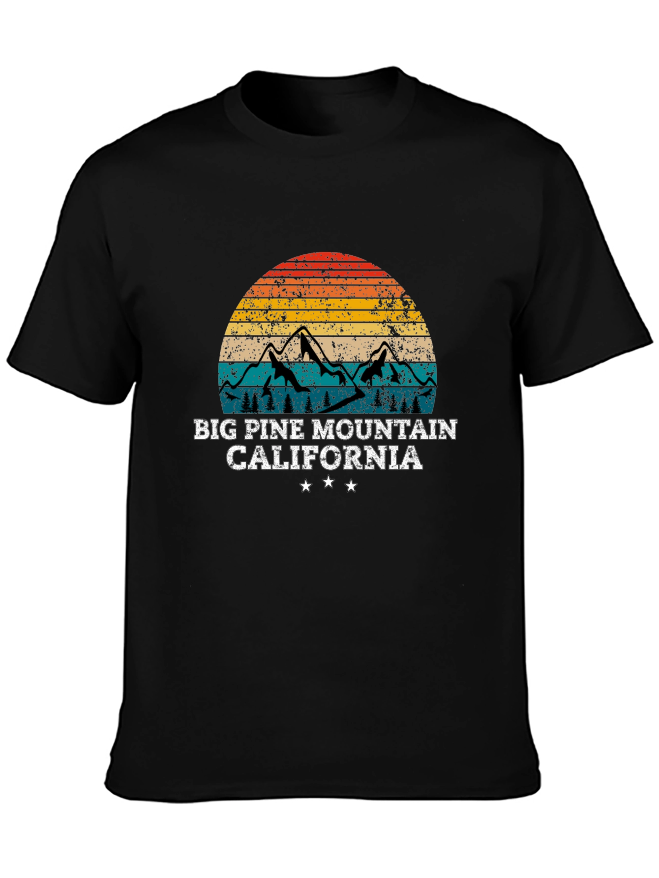 Big Pine Mountain Retro Graphic Tee