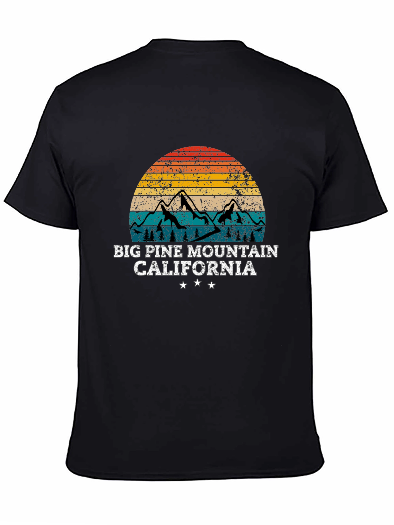 Big Pine Mountain Retro Graphic Tee