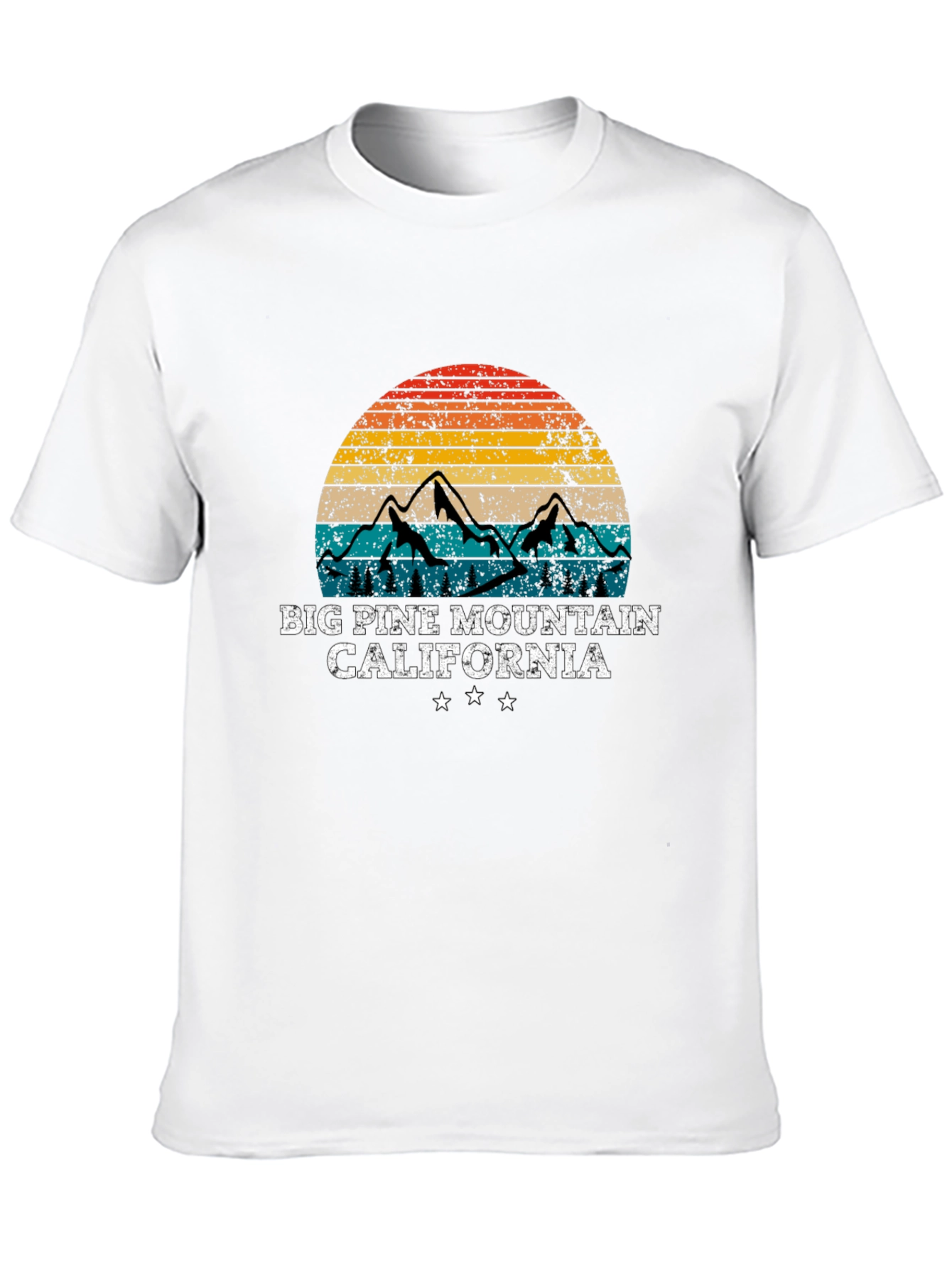 Big Pine Mountain Retro Graphic Tee