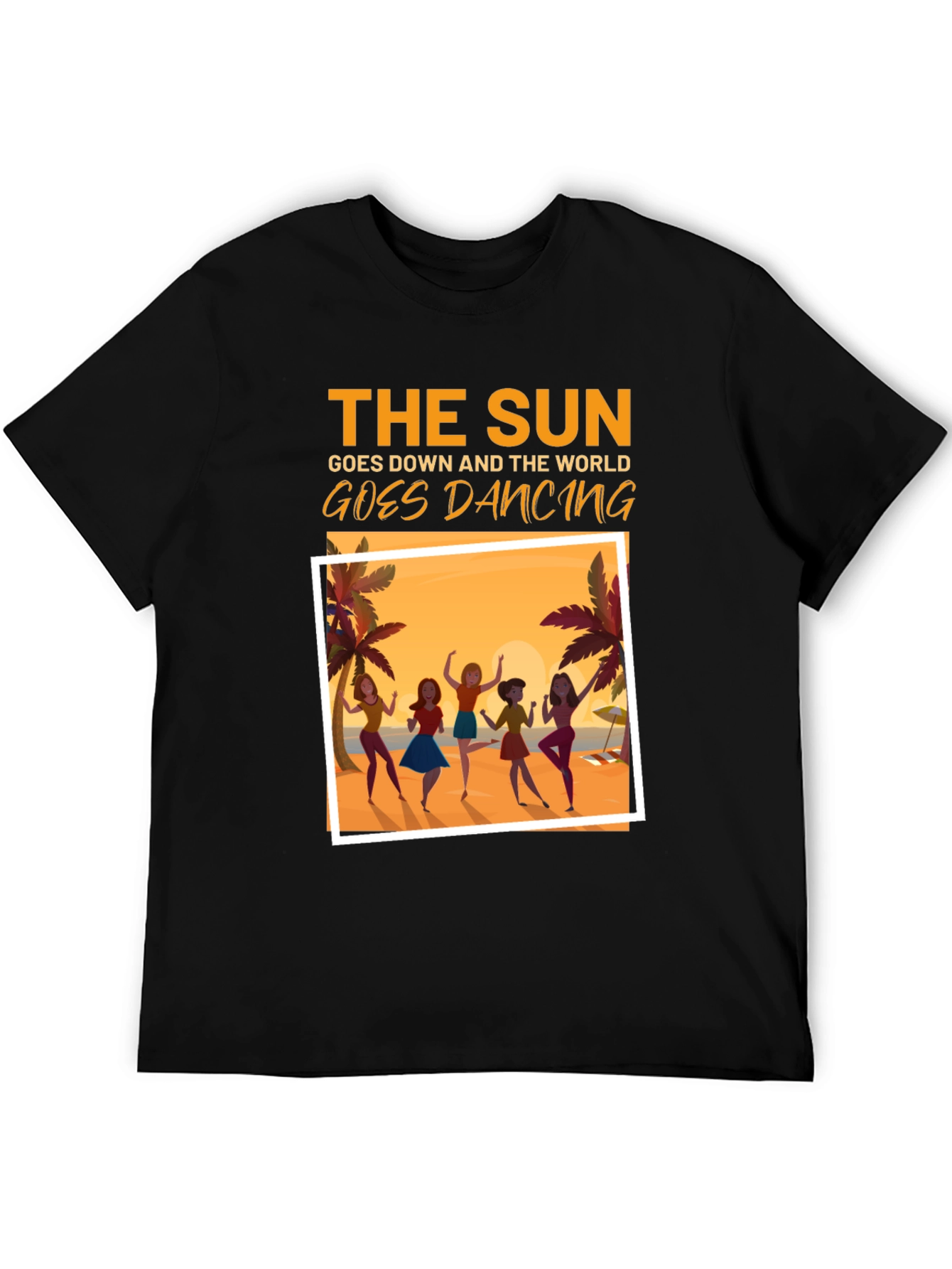 The Sun Goes Down Dancing Graphic Tee