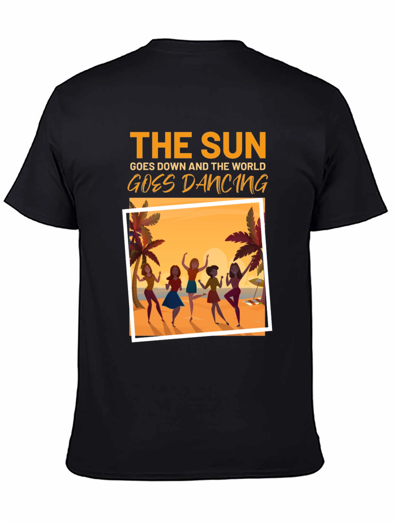 The Sun Goes Down Dancing Graphic Tee