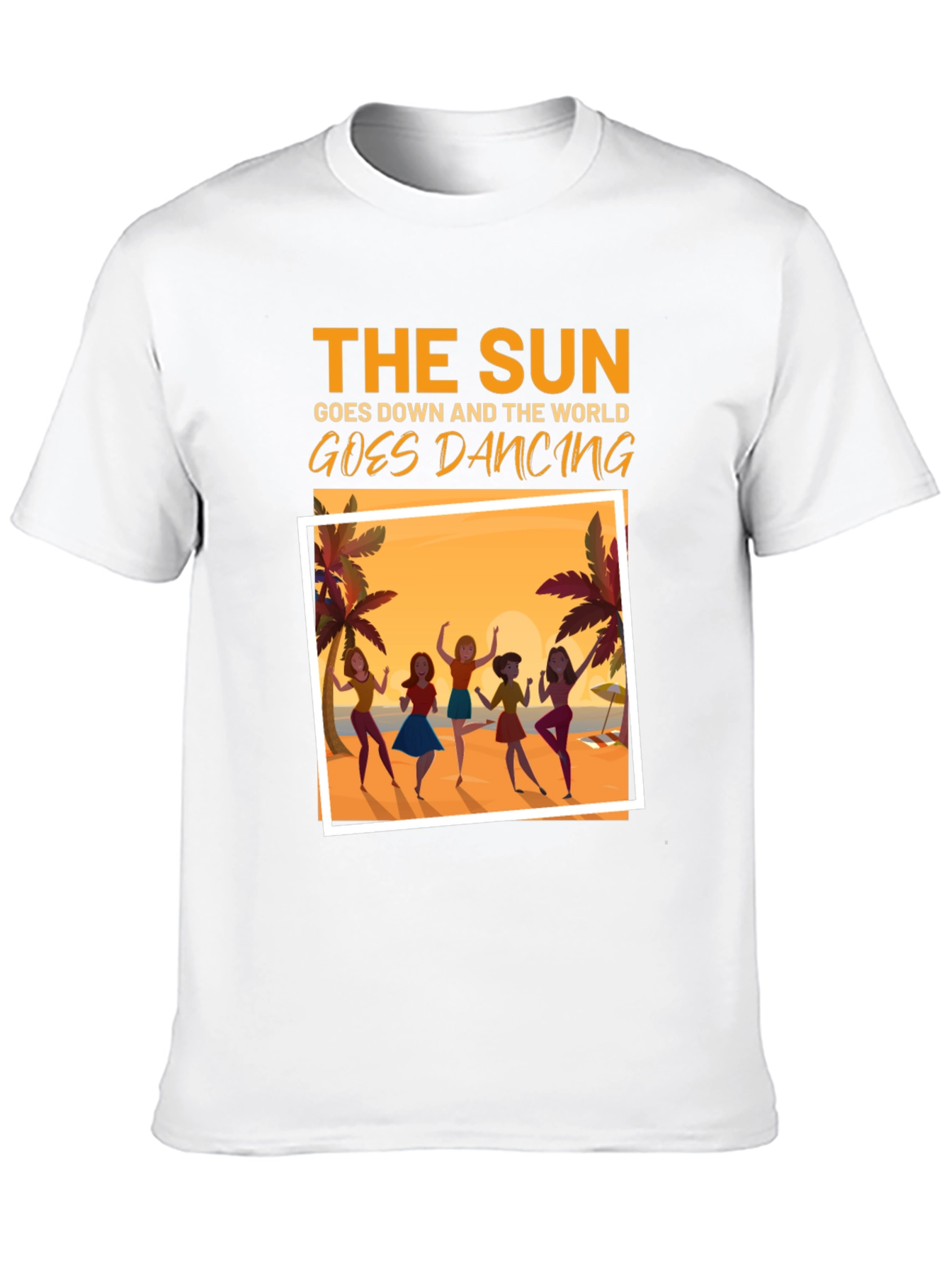 The Sun Goes Down Dancing Graphic Tee