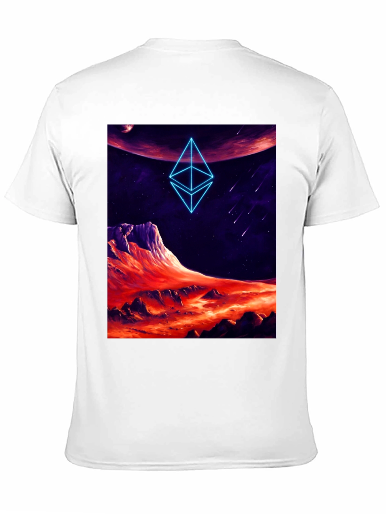 Ethereum Planet Black T-Shirt