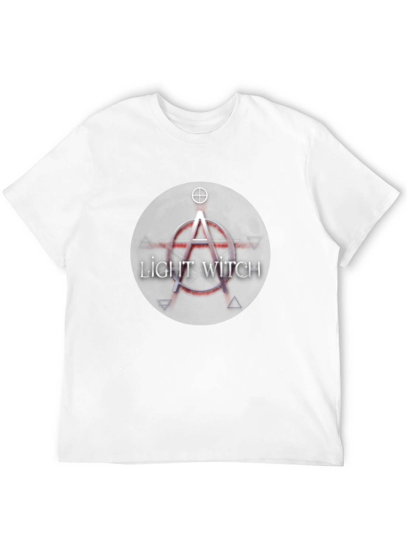 Light Witch Graphic Tee - Black Cotton T-Shirt