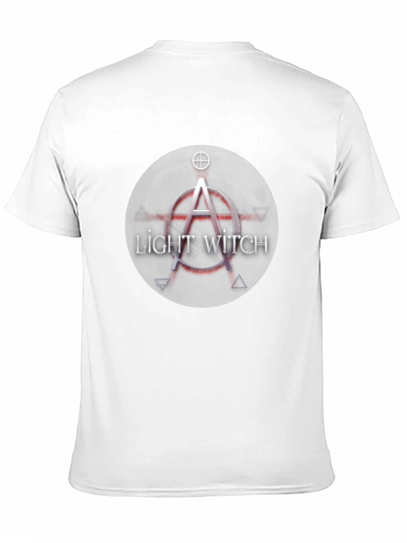 Light Witch Graphic Tee - Black Cotton T-Shirt