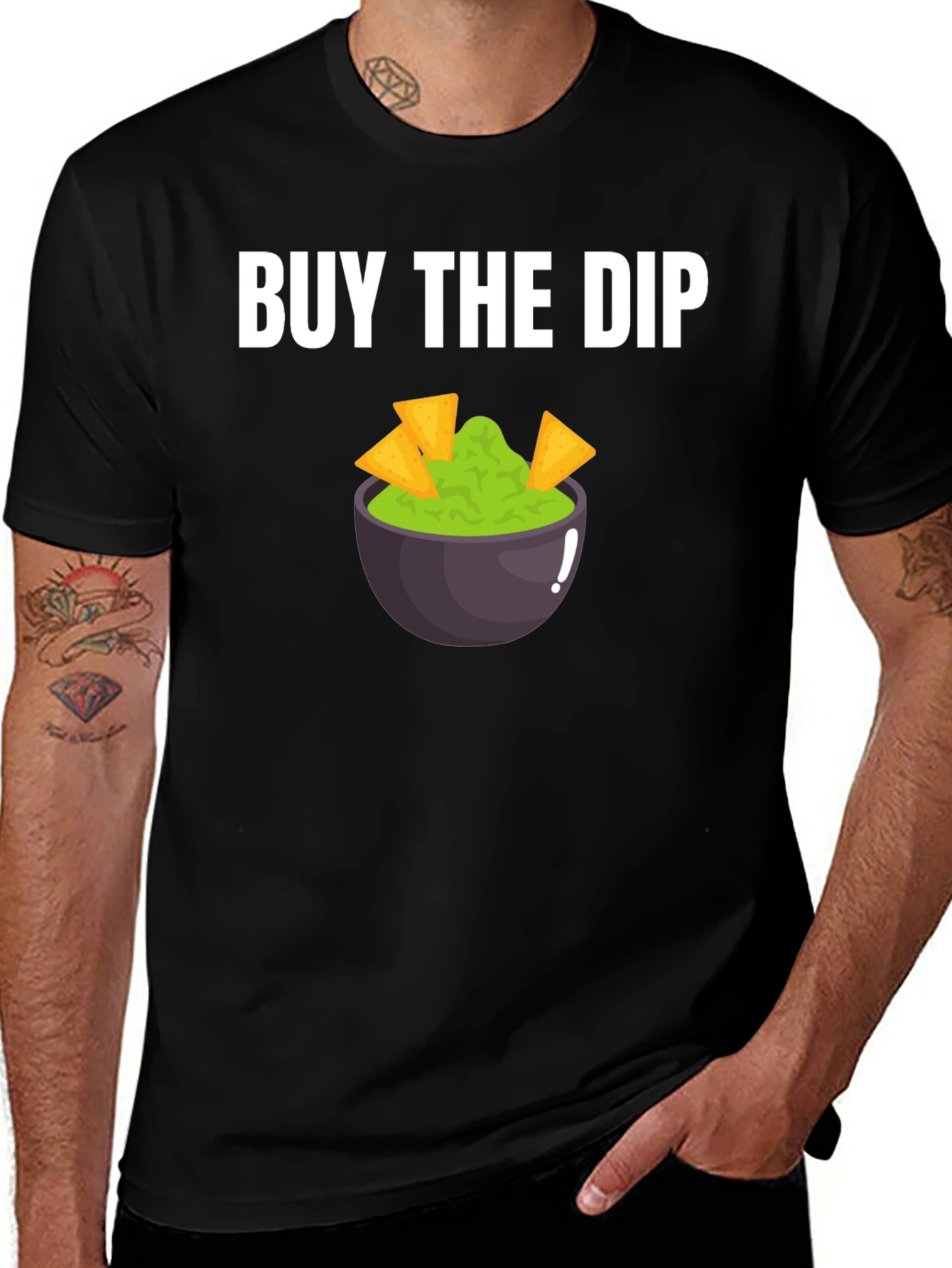 Buy the Dip Guacamole T-Shirt - Mens