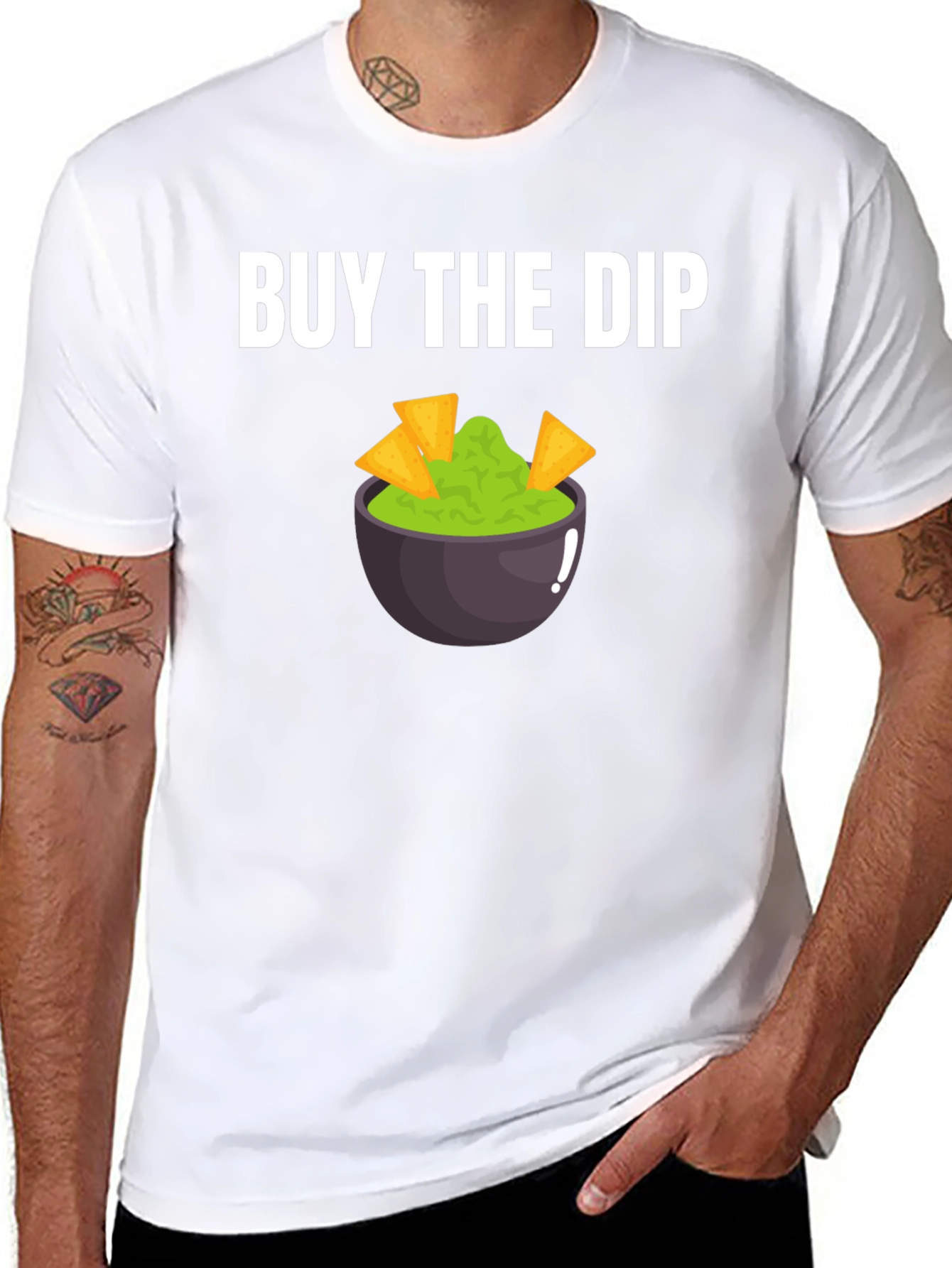 Buy the Dip Guacamole T-Shirt - Mens