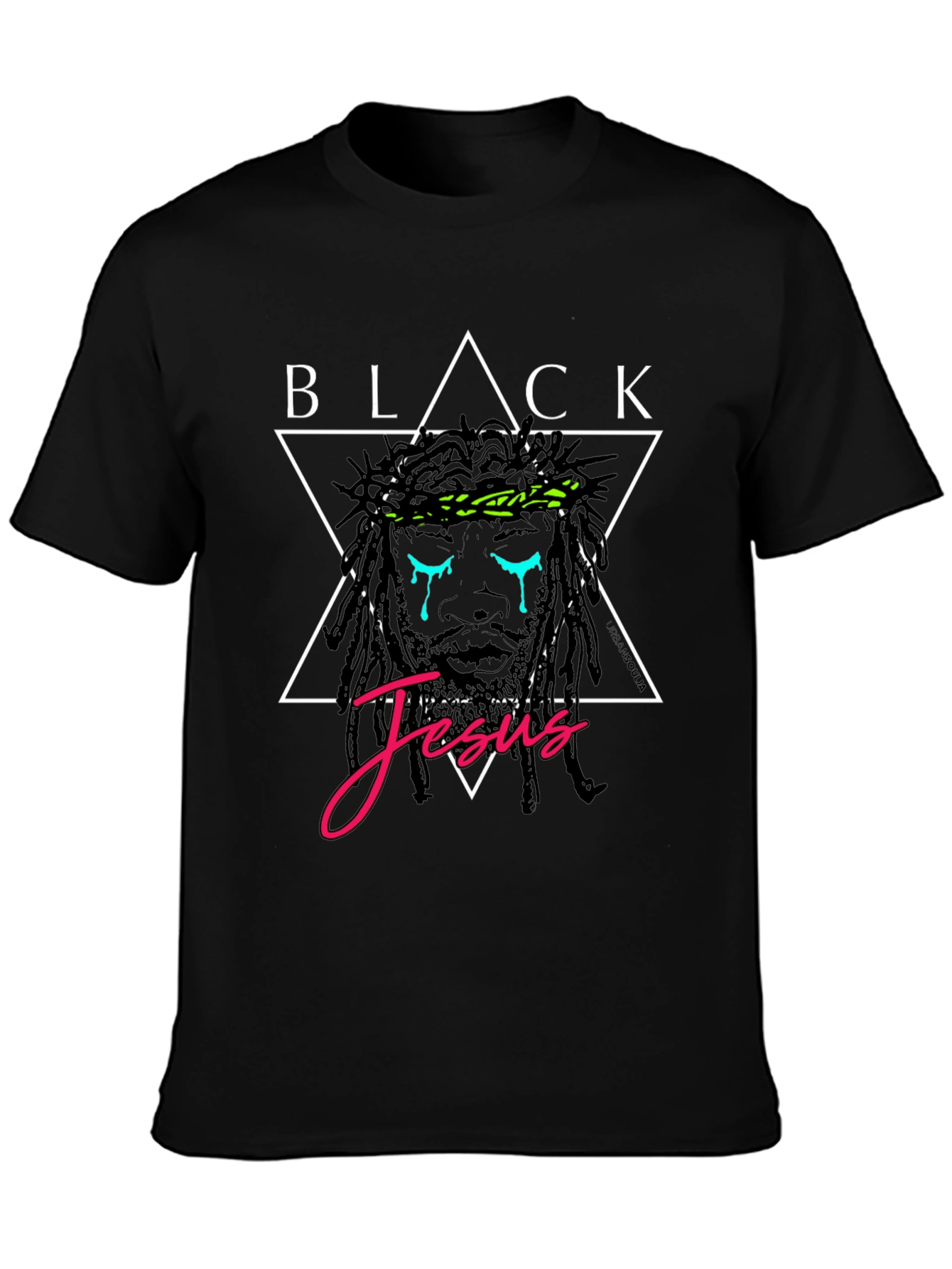 Black Jesus Graphic T-Shirt