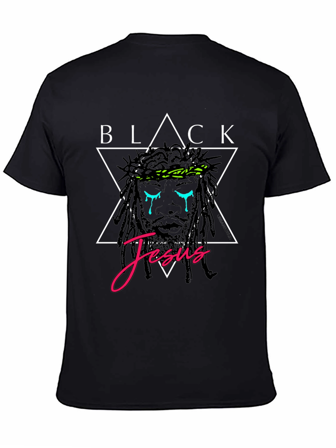 Black Jesus Graphic T-Shirt