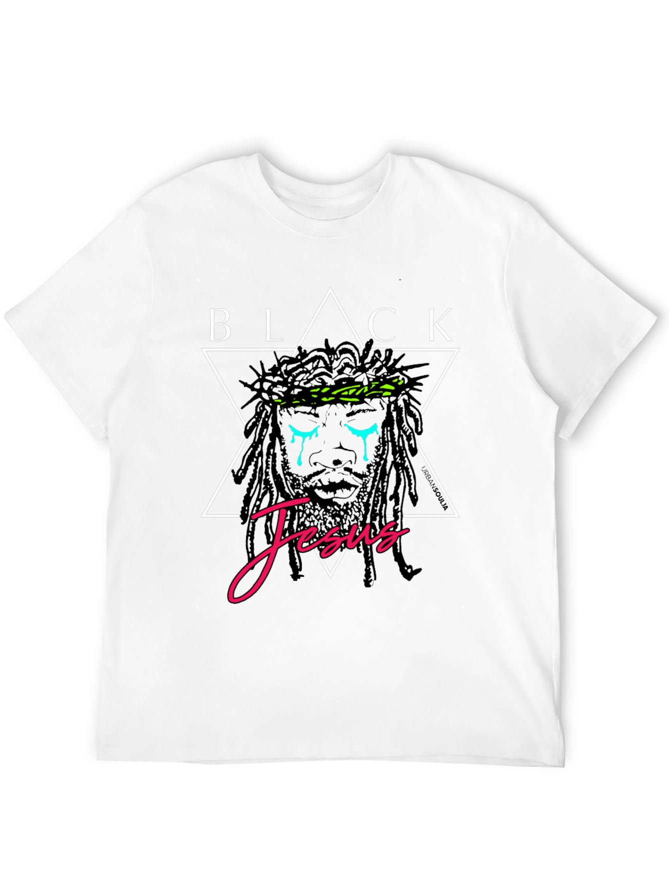 Black Jesus Graphic T-Shirt