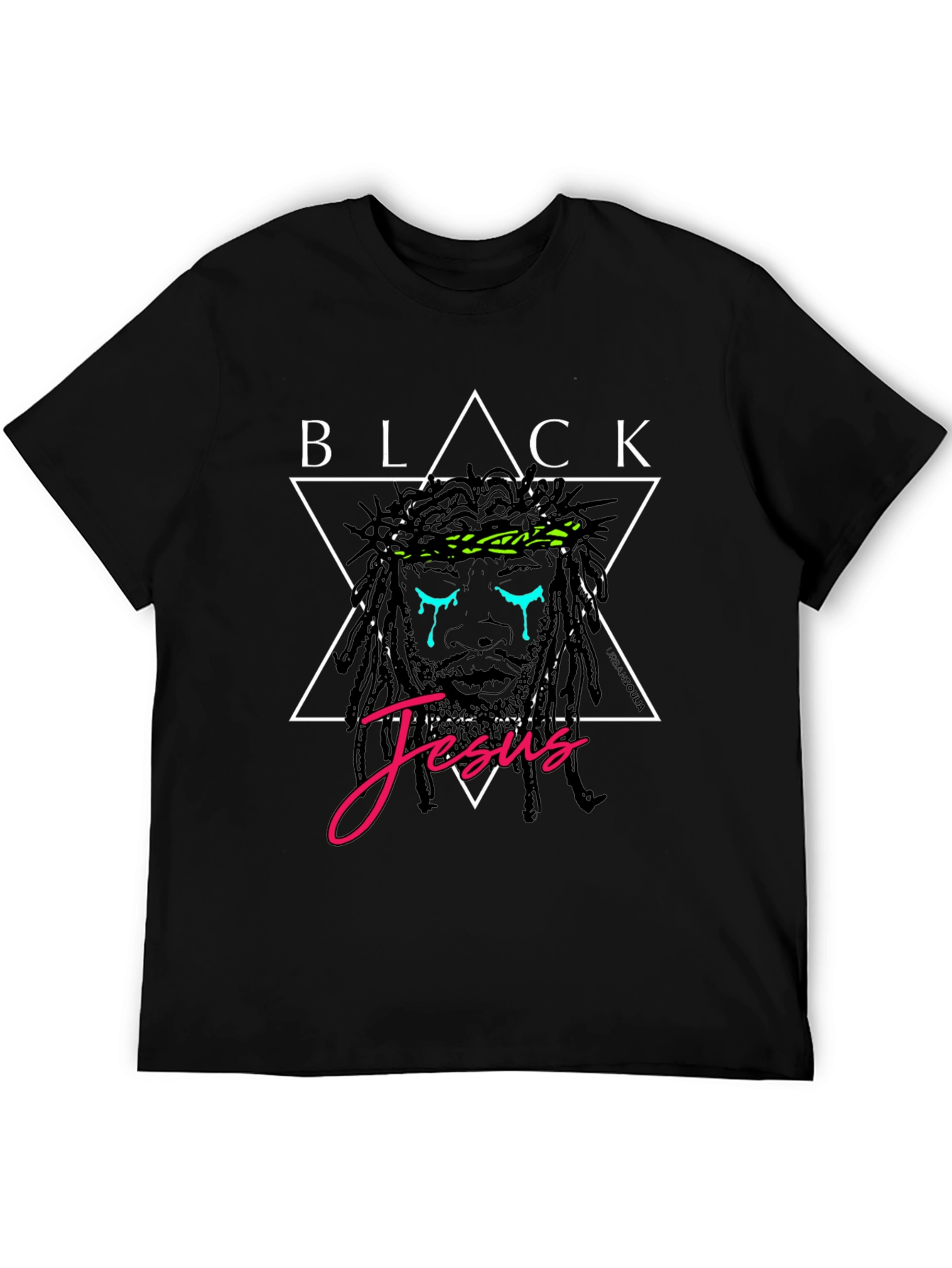 Black Jesus Graphic T-Shirt