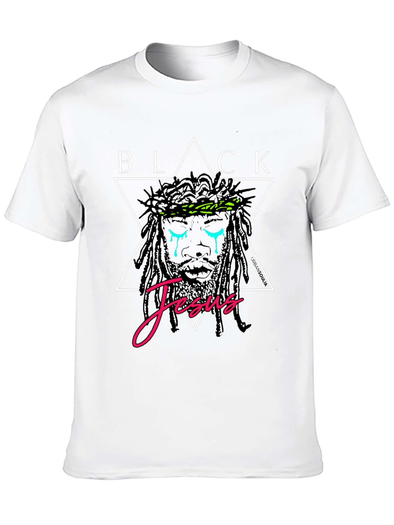 Black Jesus Graphic T-Shirt