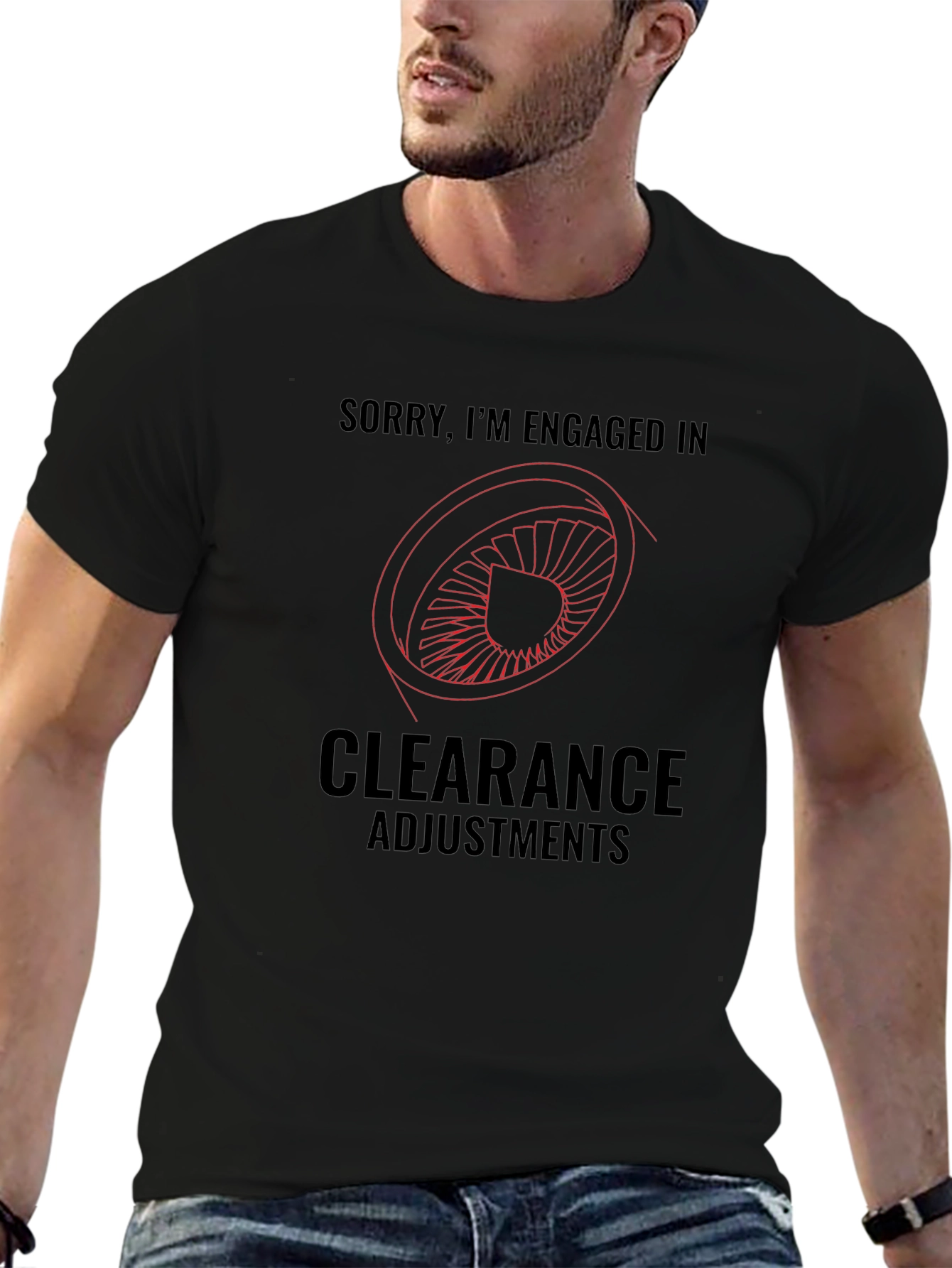 Clearance Adjustments Graphic T-Shirt
