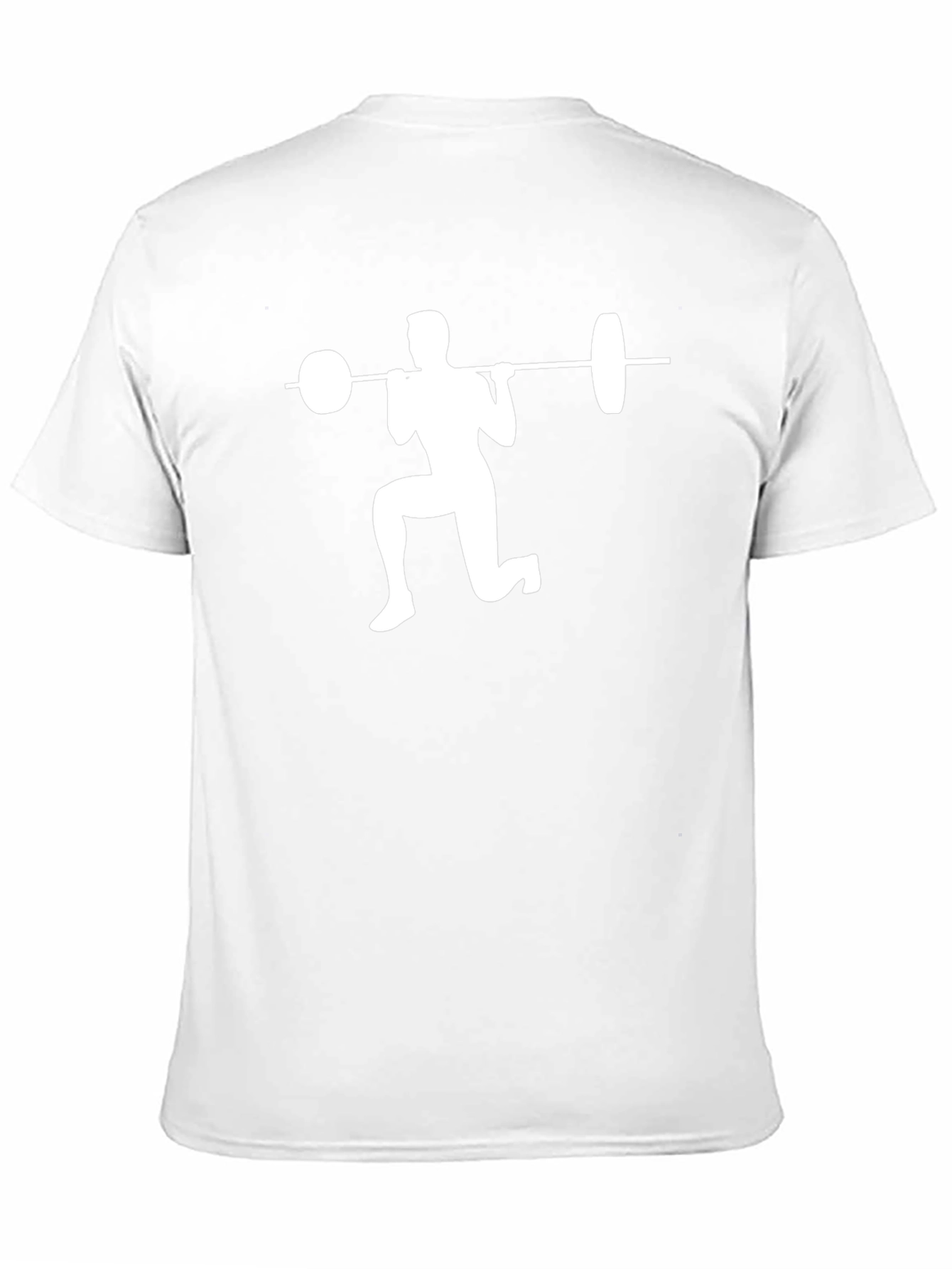 Weightlifting Squat Graphic Tee - Black