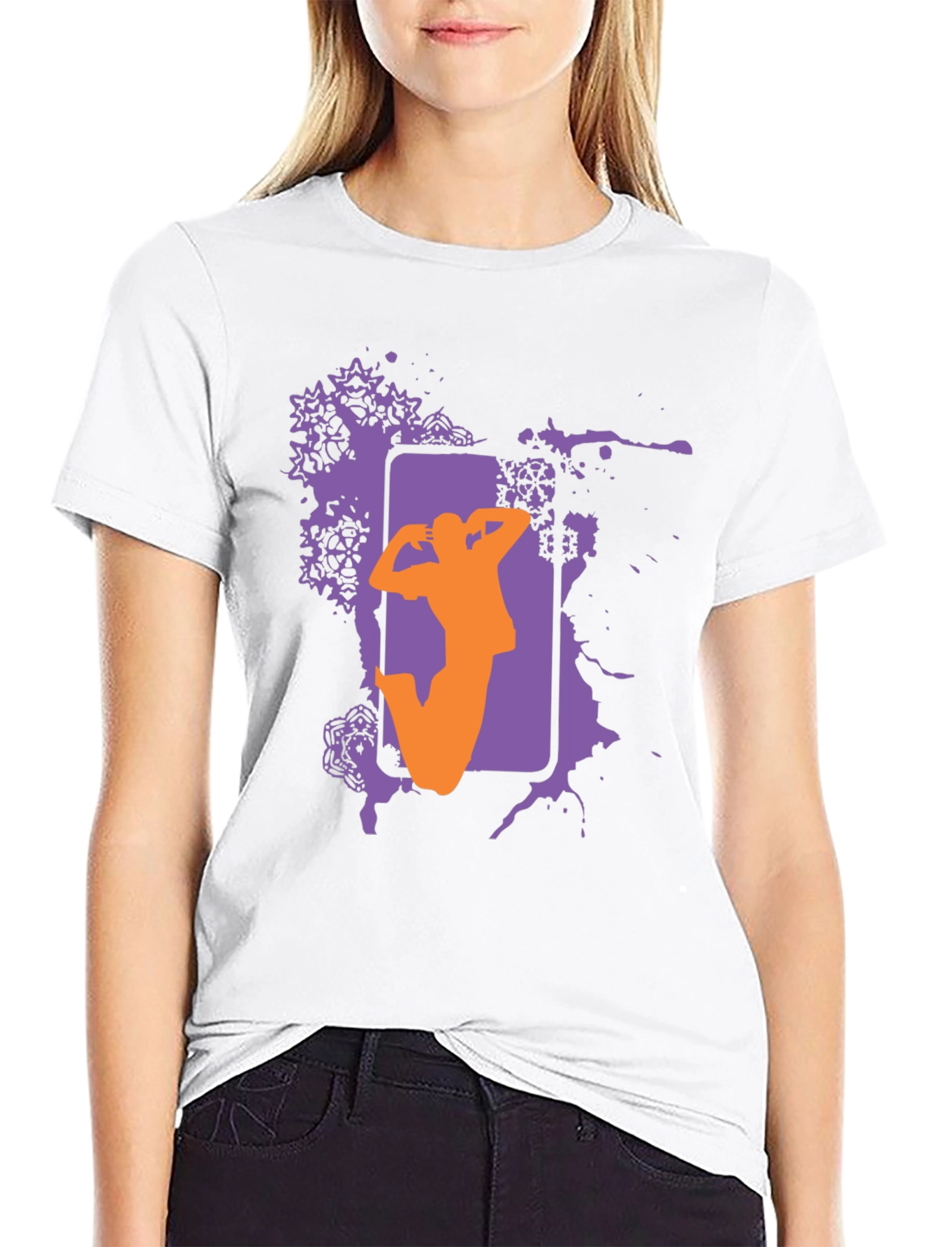Graphic Tee - Man in Motion Design