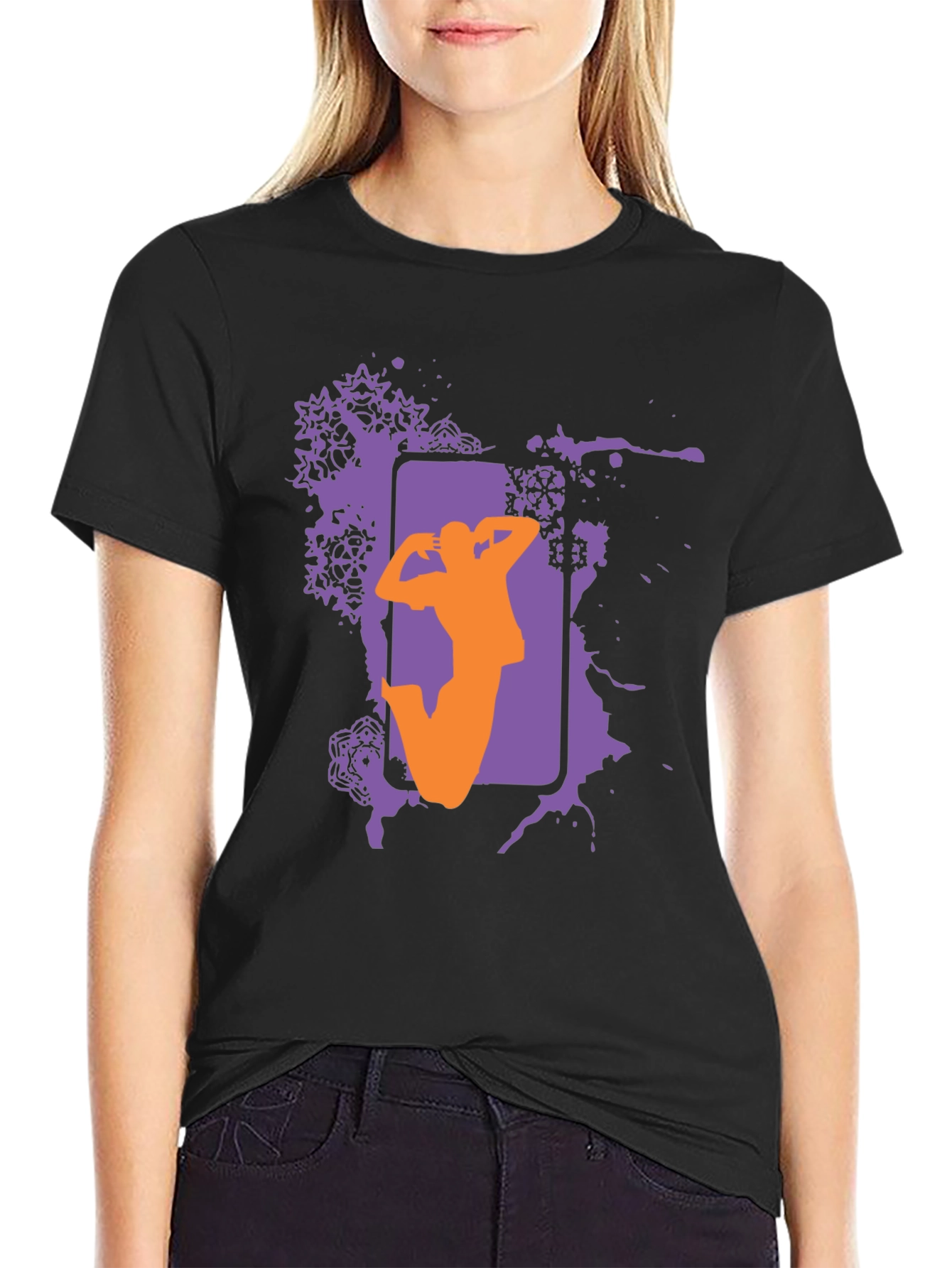 Graphic Tee - Man in Motion Design