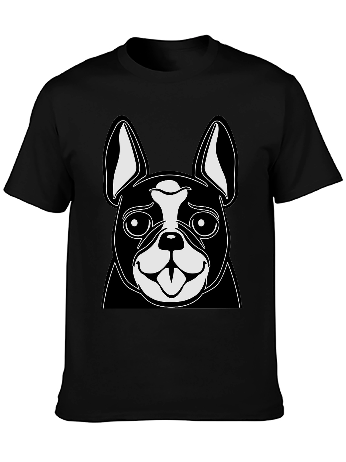Boston Terrier Graphic Tee - Cute Dog Lover Shirt