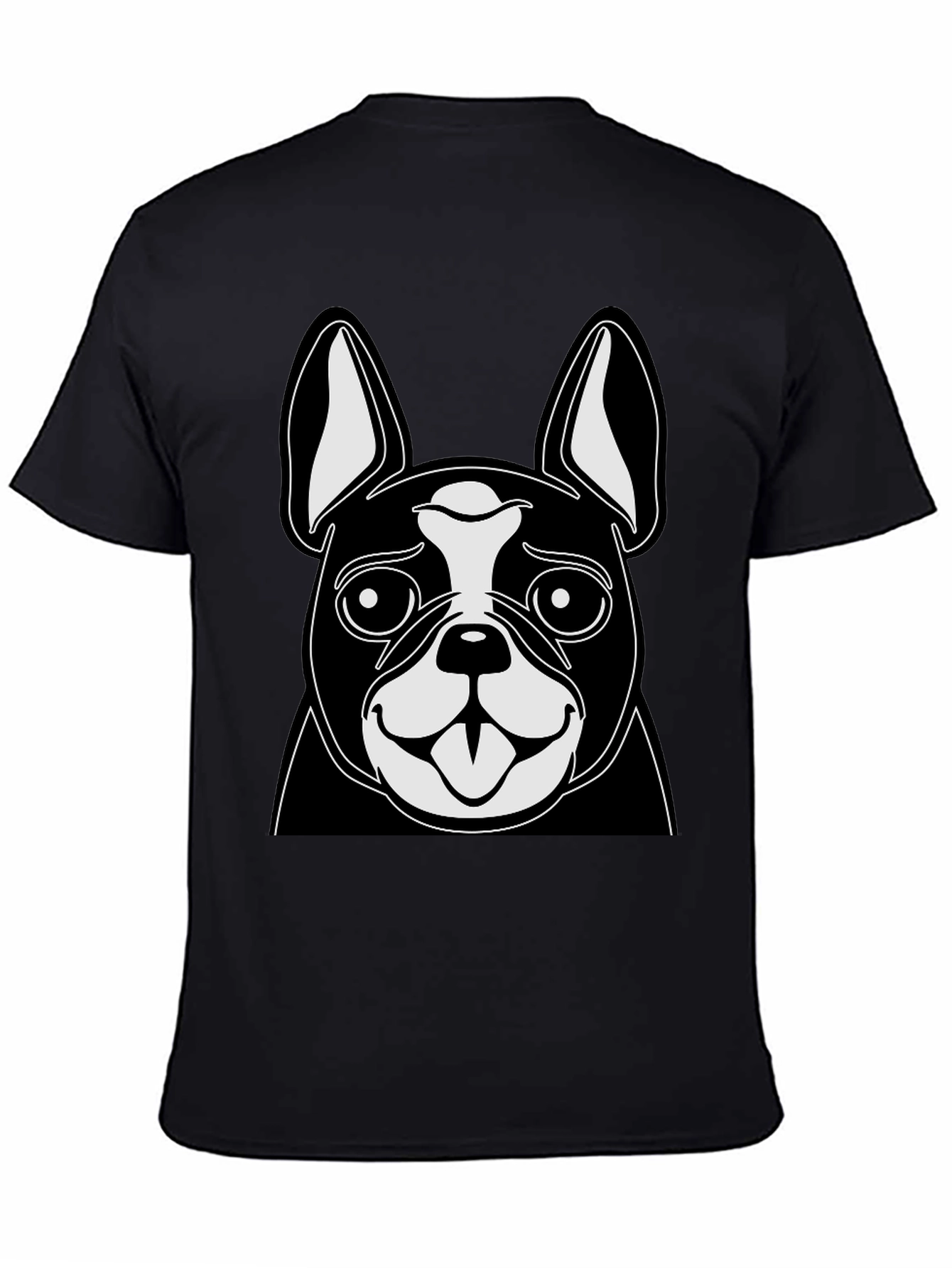 Boston Terrier Graphic Tee - Cute Dog Lover Shirt