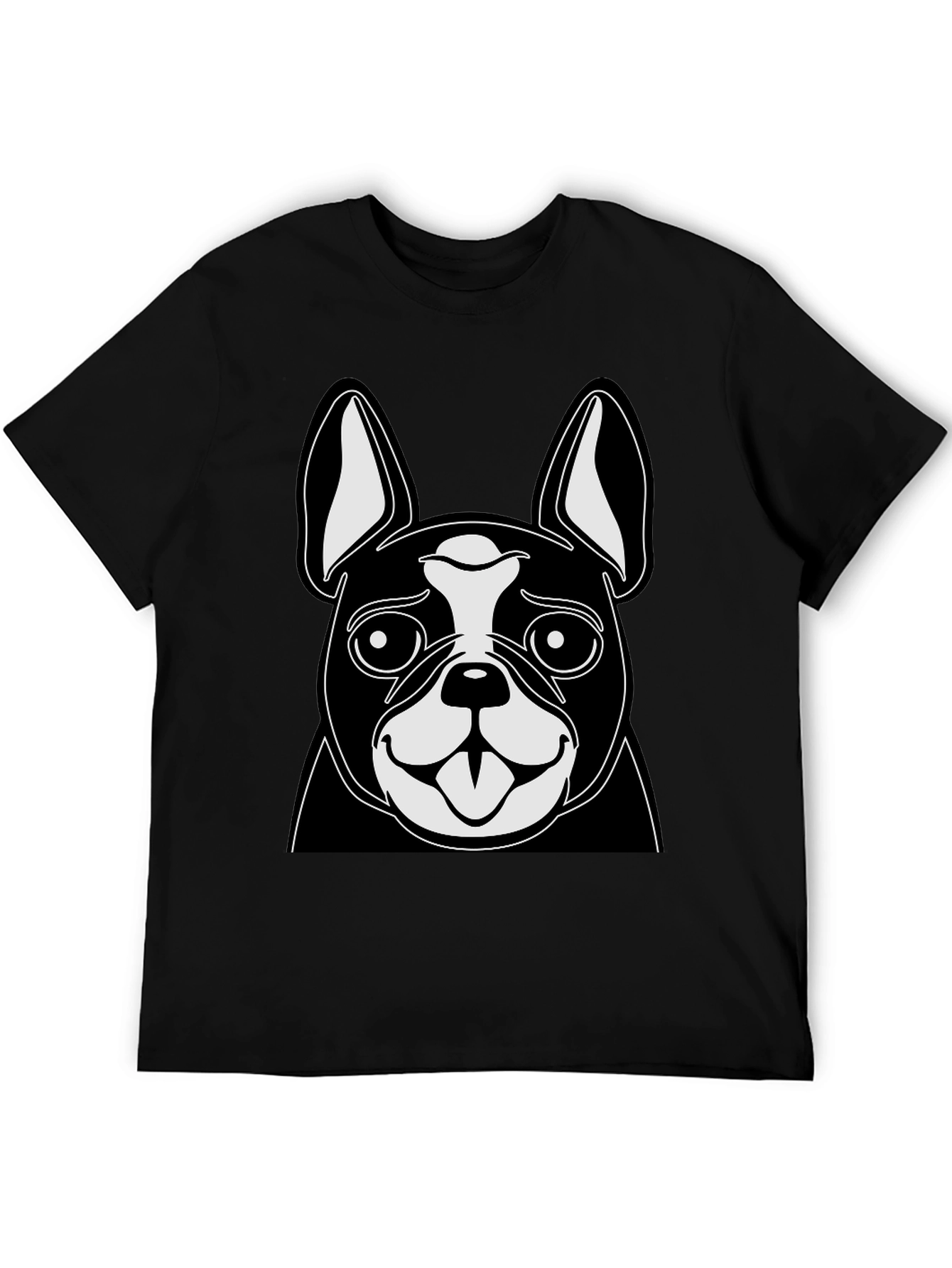 Boston Terrier Graphic Tee - Cute Dog Lover Shirt