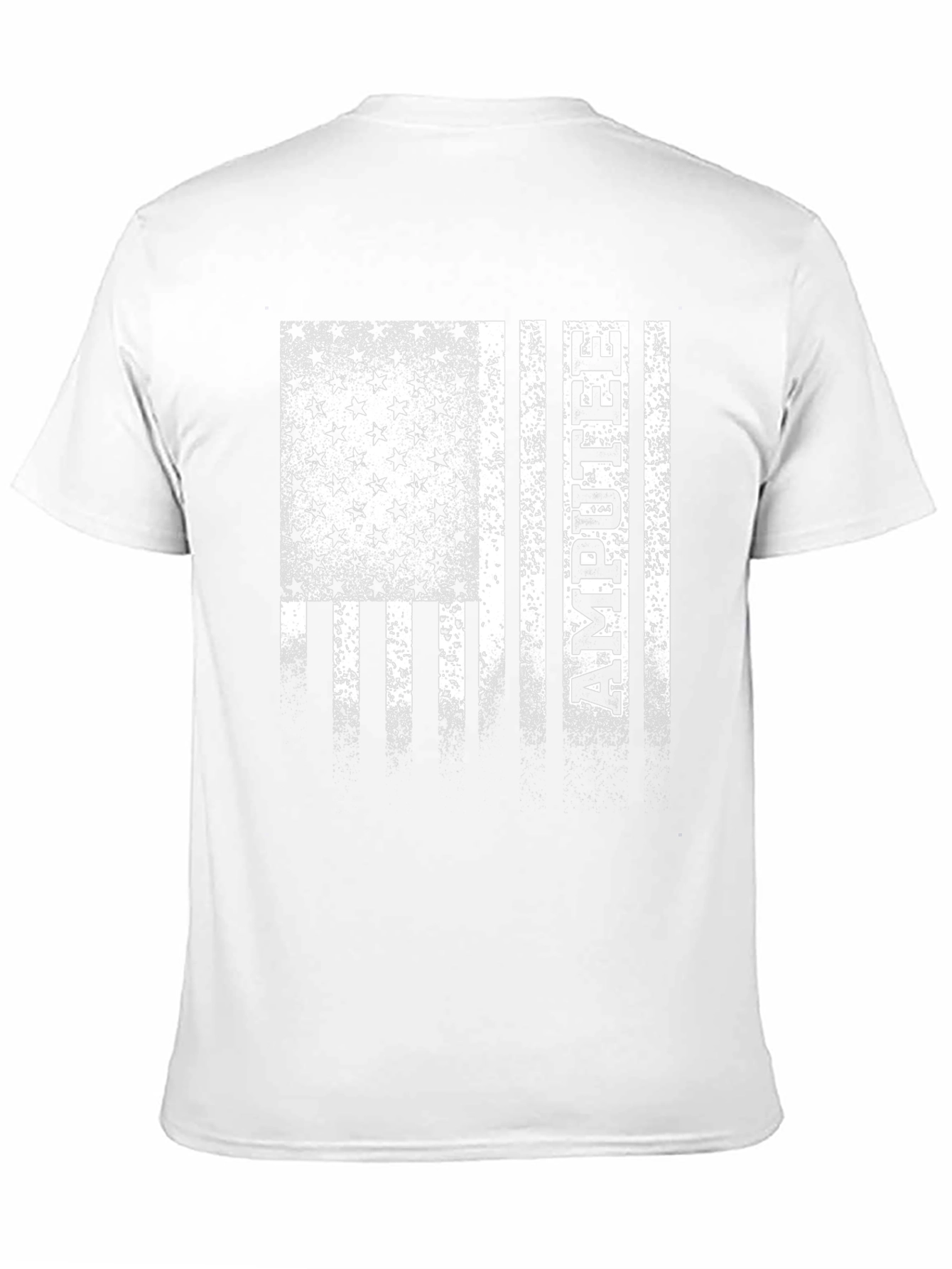 Amputee American Flag Graphic T-Shirt