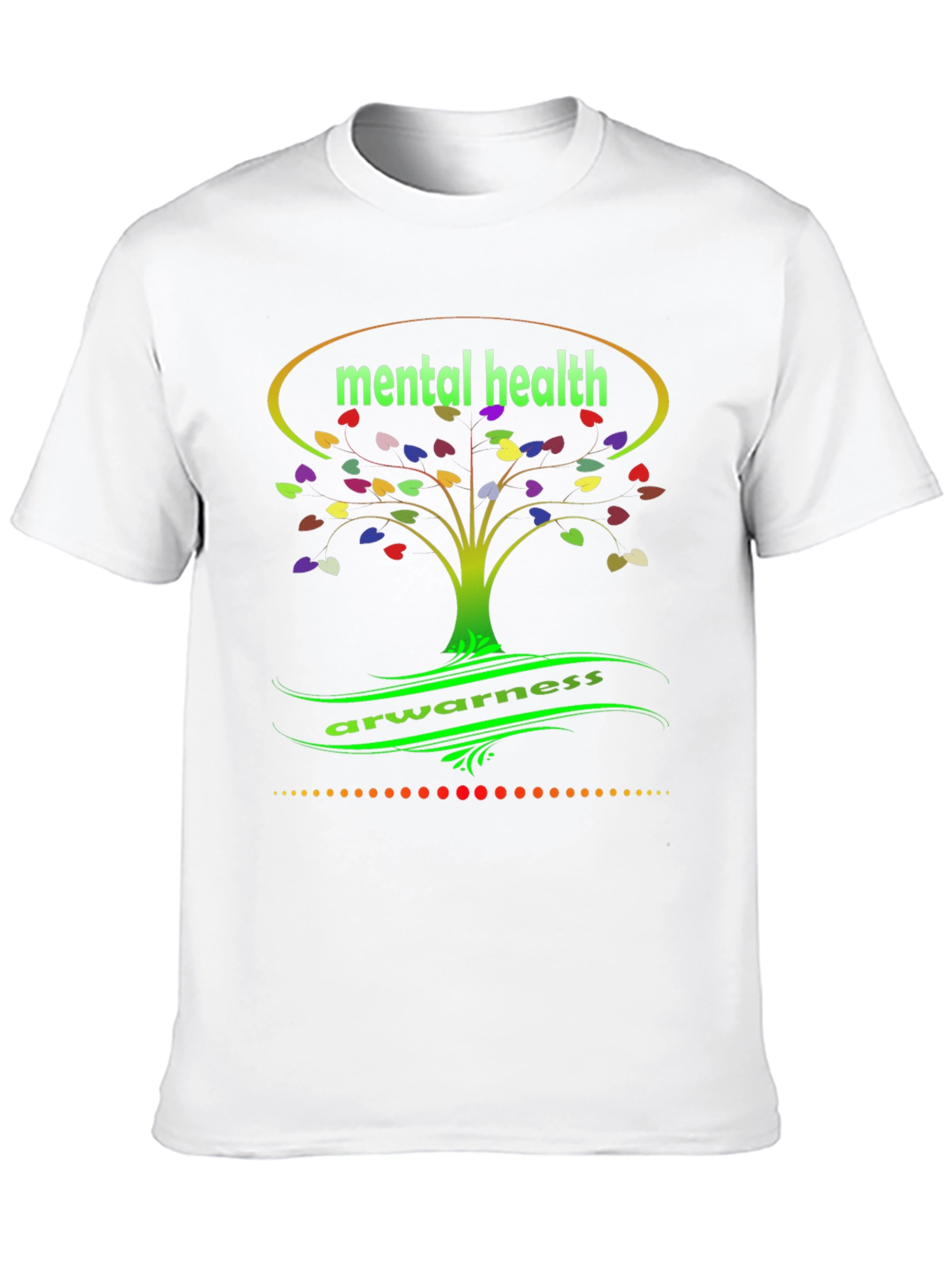 Mental Health Awareness Tree T-Shirt
