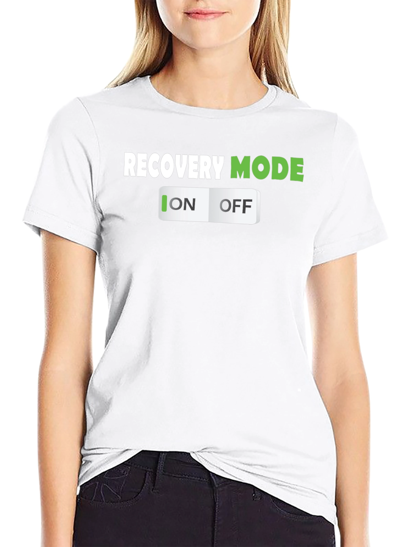 Recovery Mode On T-Shirt - Black
