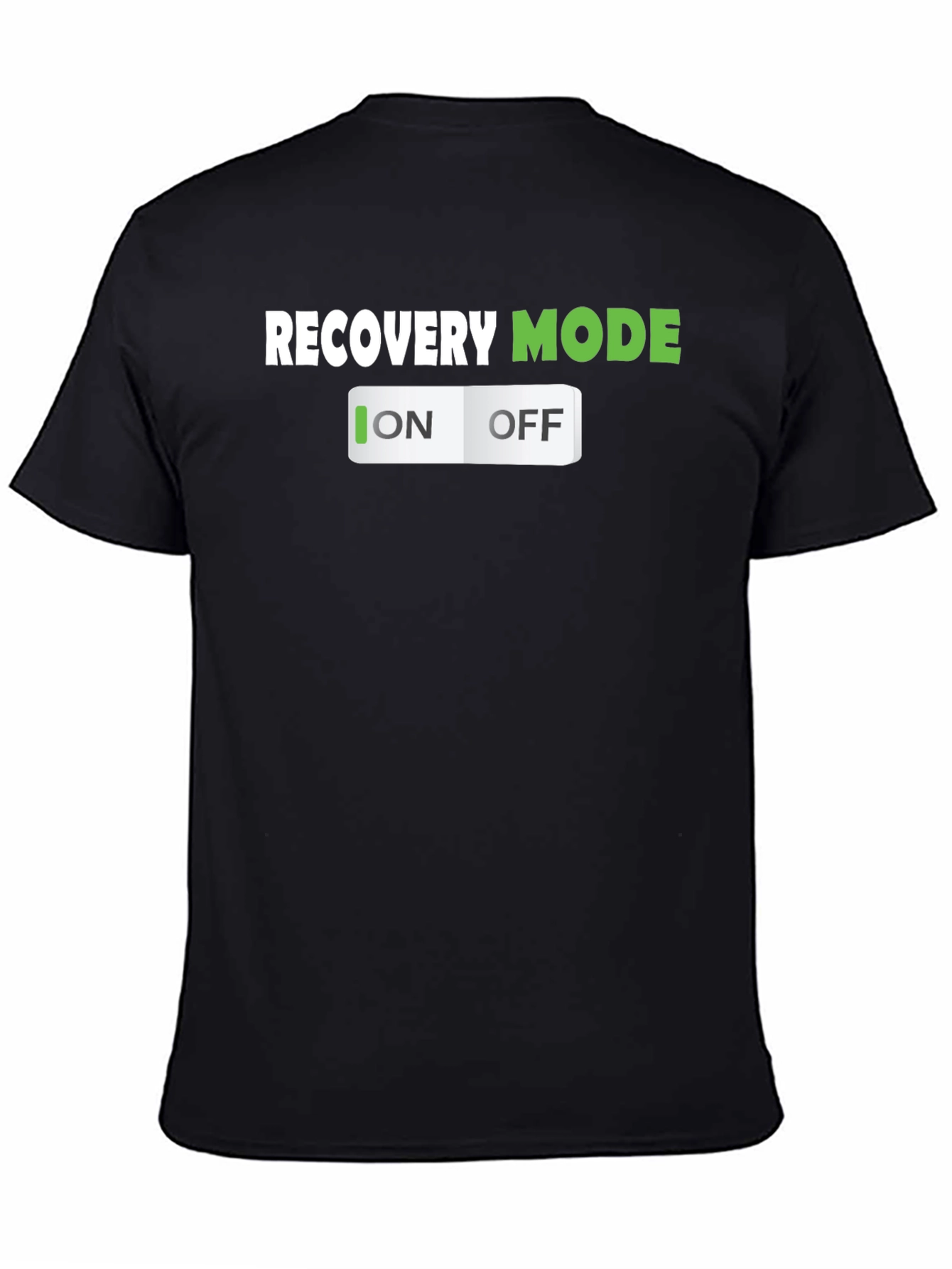 Recovery Mode On T-Shirt - Black