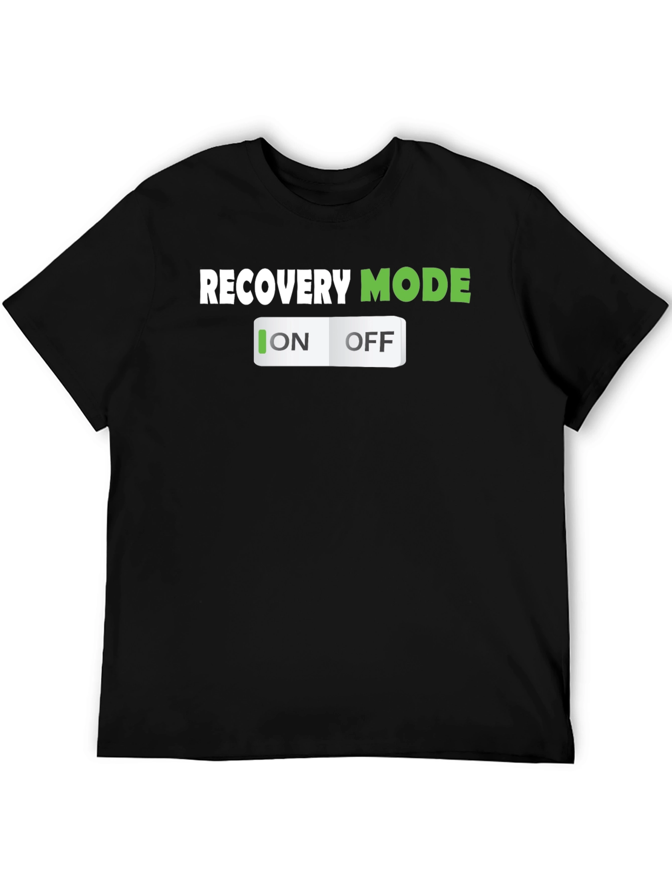 Recovery Mode On T-Shirt - Black