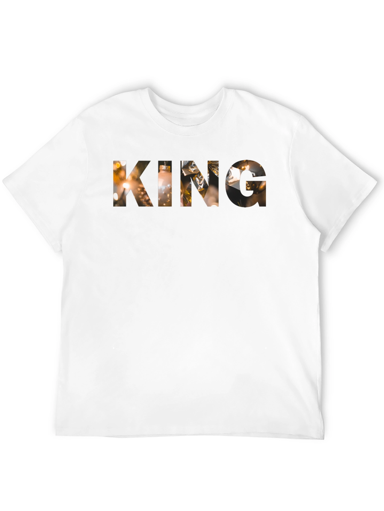 King Graphic T-Shirt - Mens Black Tee