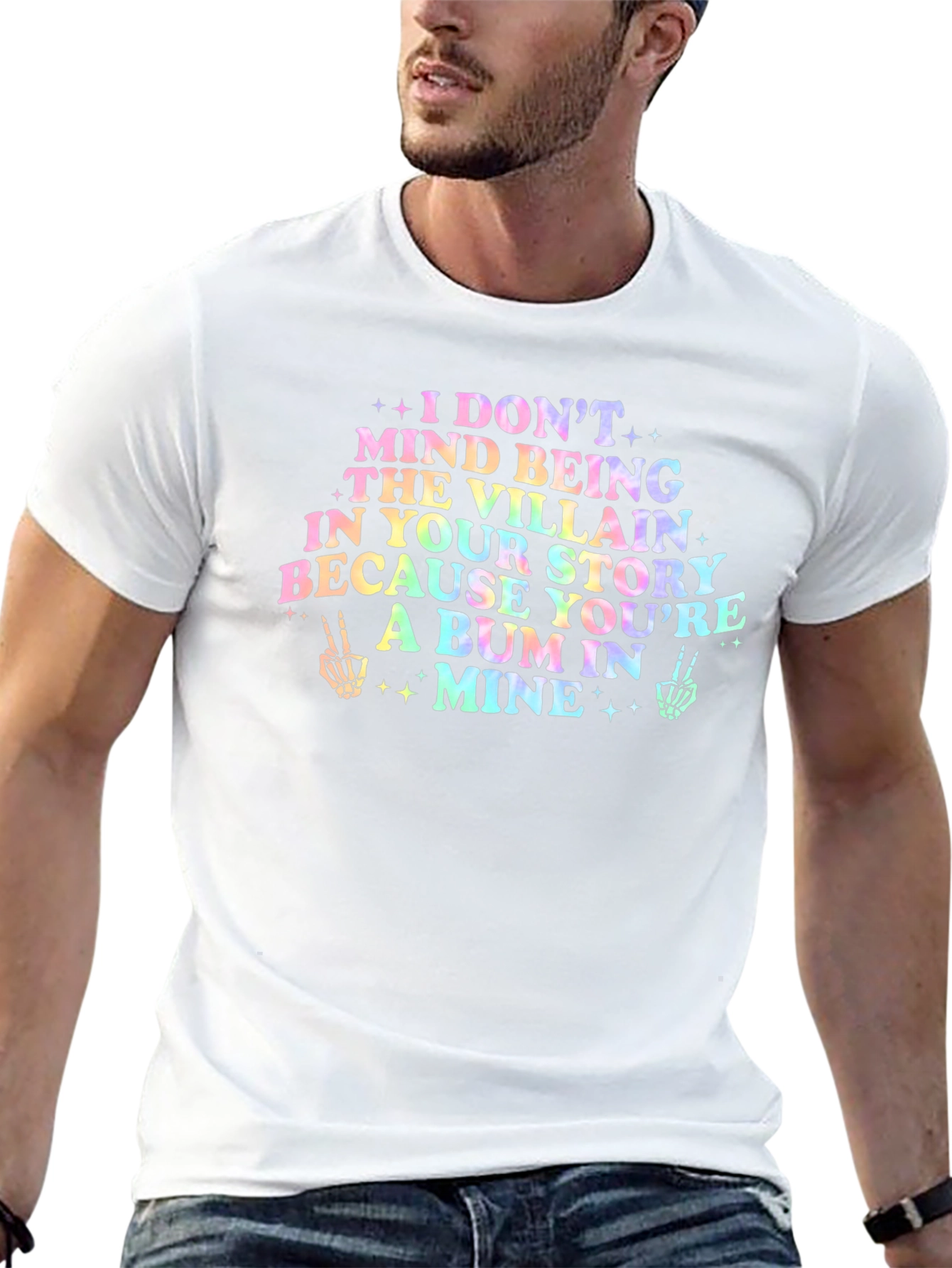 Villain Tee - A Bum In Mine Graphic T-Shirt