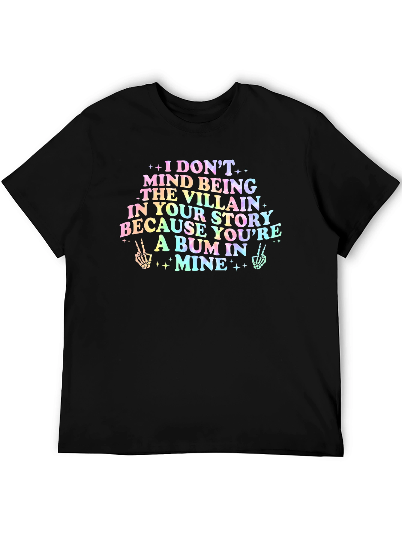 Villain Tee - A Bum In Mine Graphic T-Shirt
