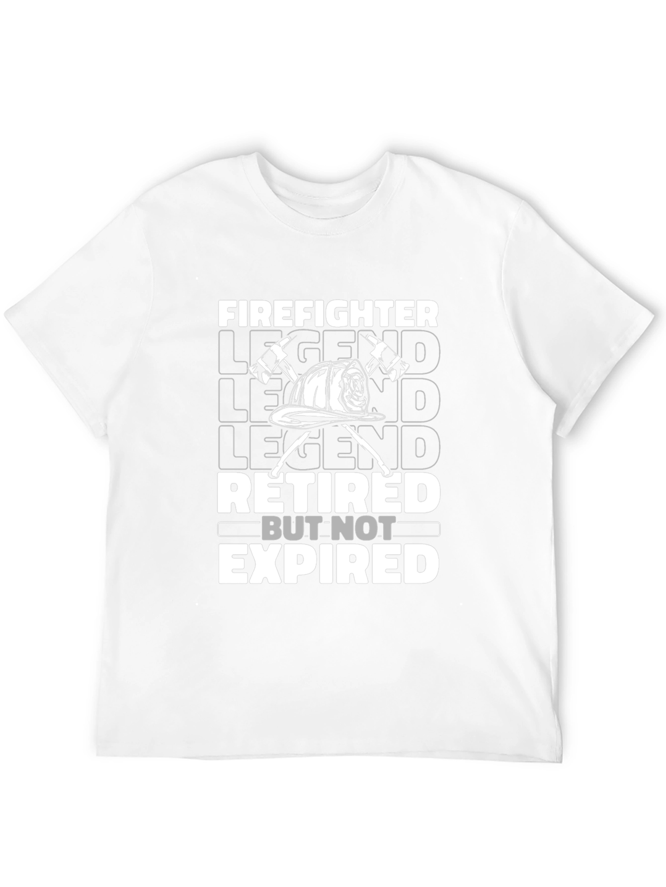 Firefighter Legend Retired But Not Expired T-Shirt