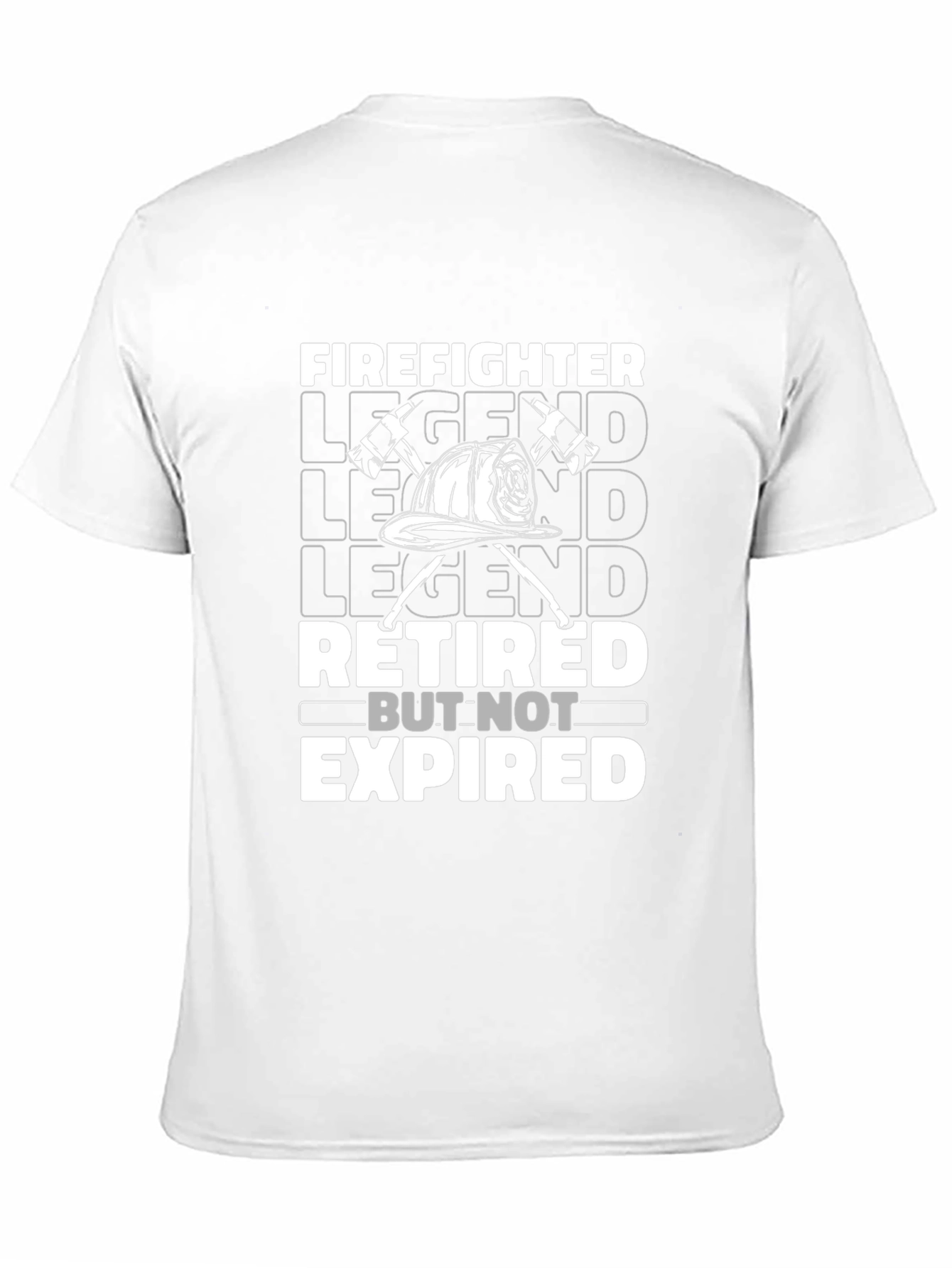 Firefighter Legend Retired But Not Expired T-Shirt